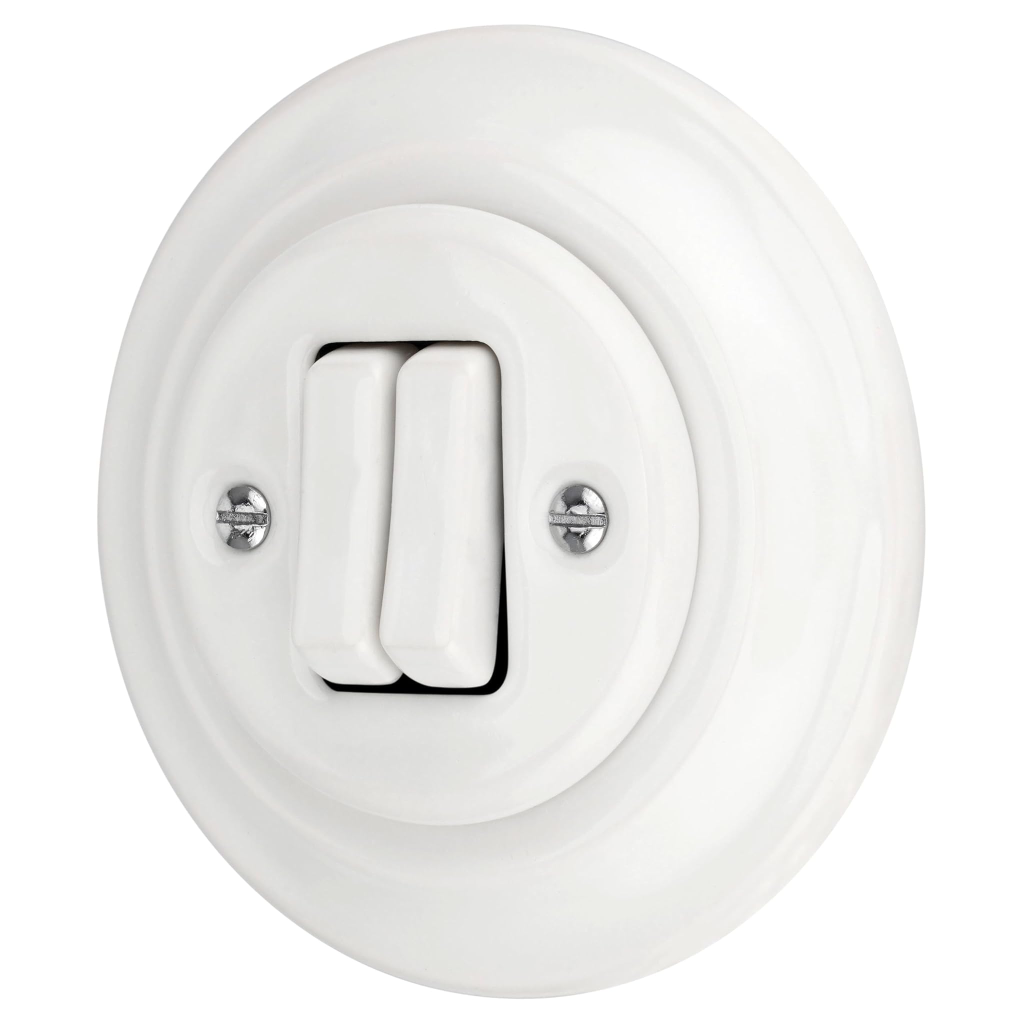 A Incasso in Porcellana Retrò, Doppio Pulsante