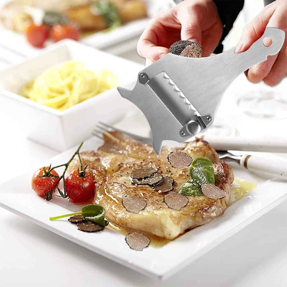 Coltello Tartufo Professionale in Acciaio Inox - immagine 6