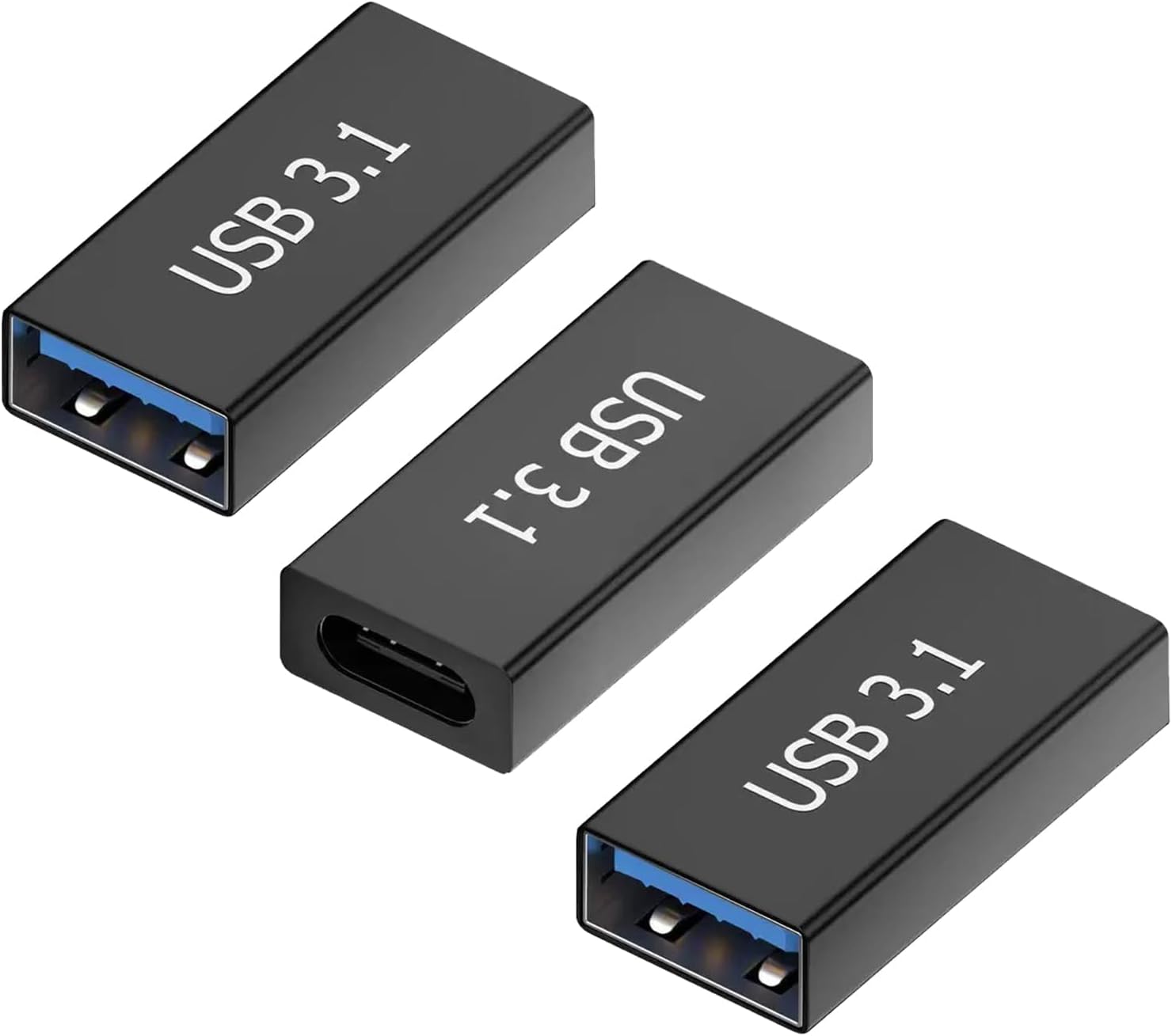 3 Pezzi Adattatori da USB-C a USB 3.0 Femmina - immagine 1