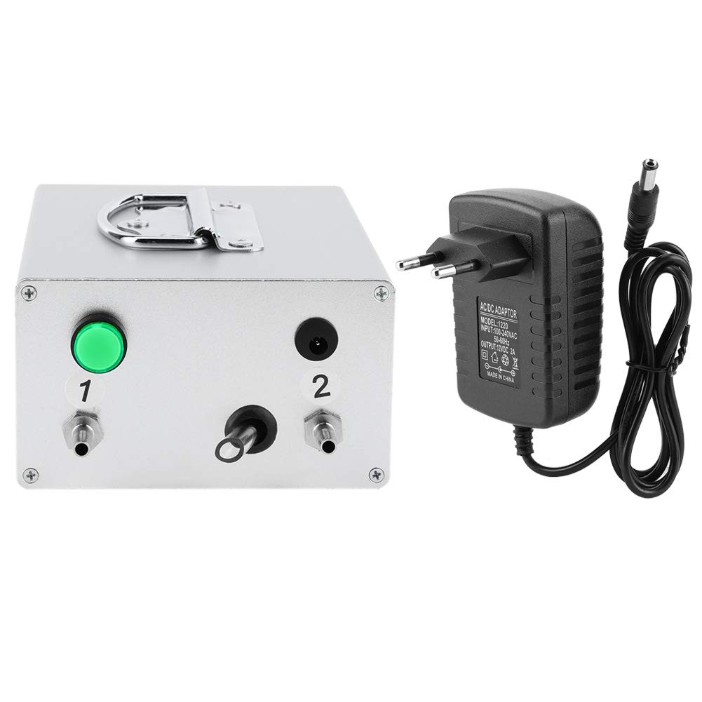 DC12V Mungitrice Elettrica a Pulsazione in Lega di Alluminio Pompa a Vuoto a Pulsazione Pompa a Vuoto Mungitrice per Capra Mungitrice per Pecore Asino Mucca Cavallo Fattoria Attrezzo per(100-240V)