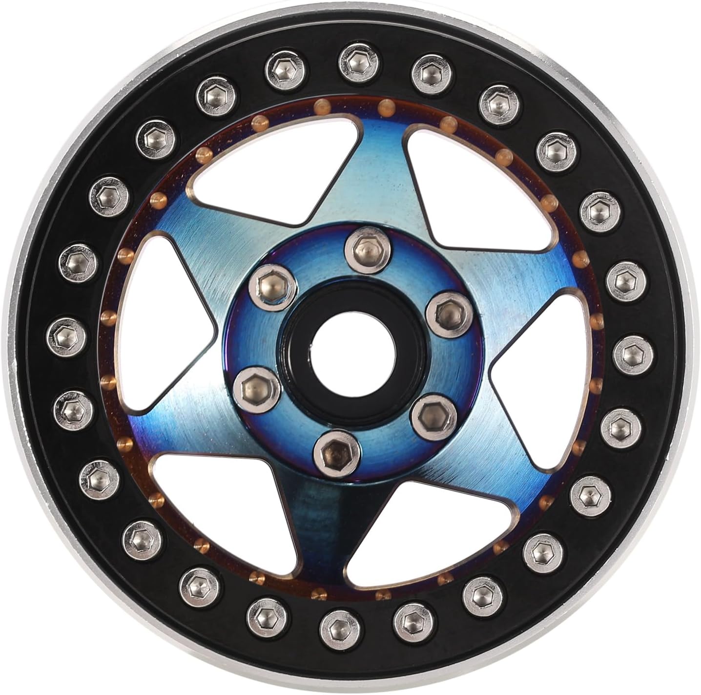 INJORA 1.9" Beadlock Cerchio Ruota Super Pesante - immagine 5