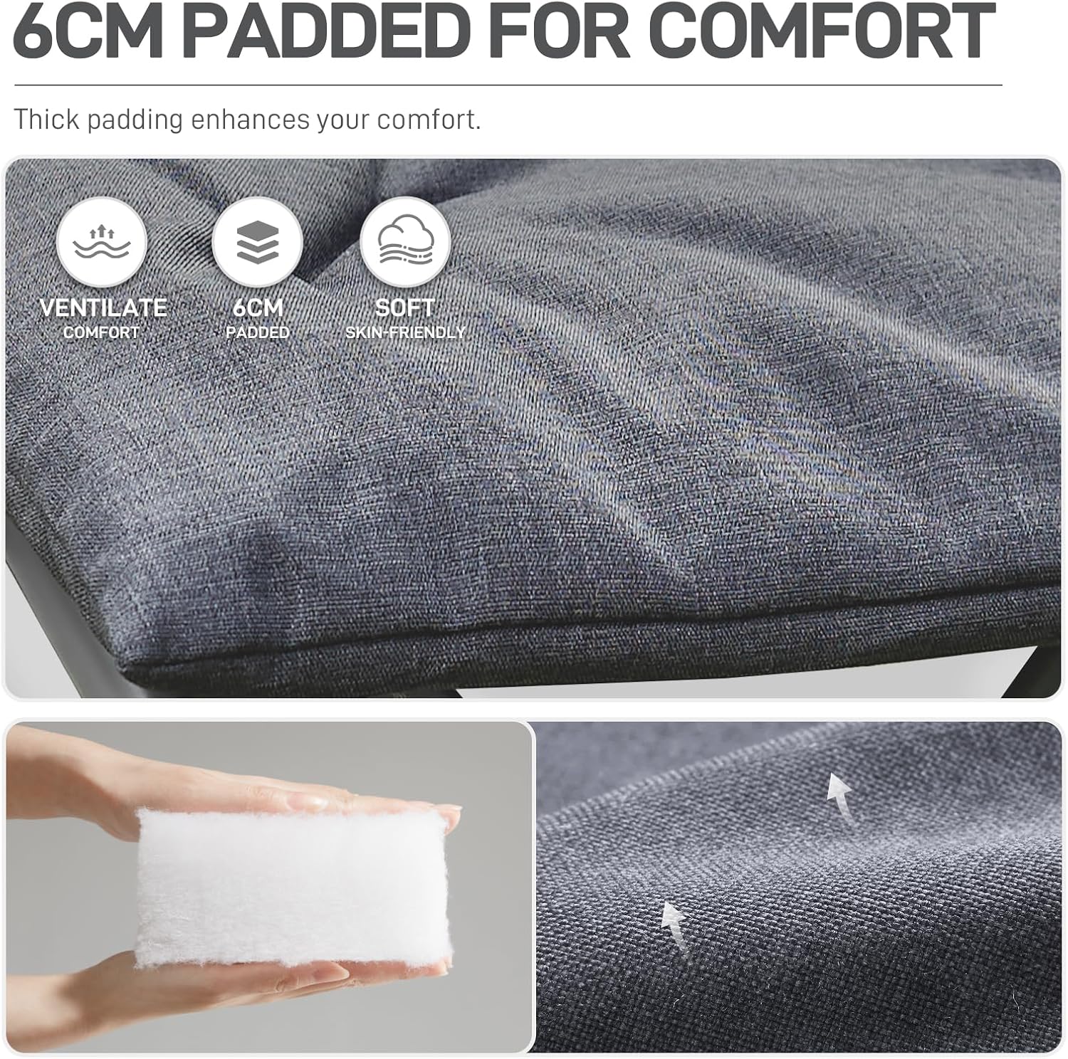 Ever Advanced Poggiapiedi da Campeggio Pieghevole - immagine 5