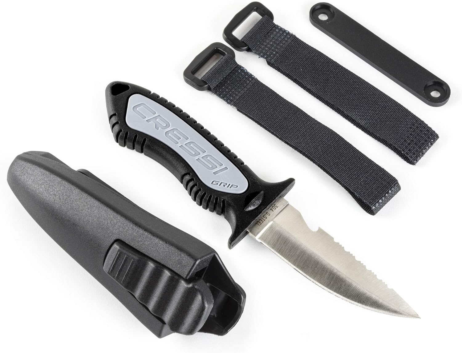 Cressi RC559400 Coltello Subacqueo, , Nero, Taglia Unica - immagine 1