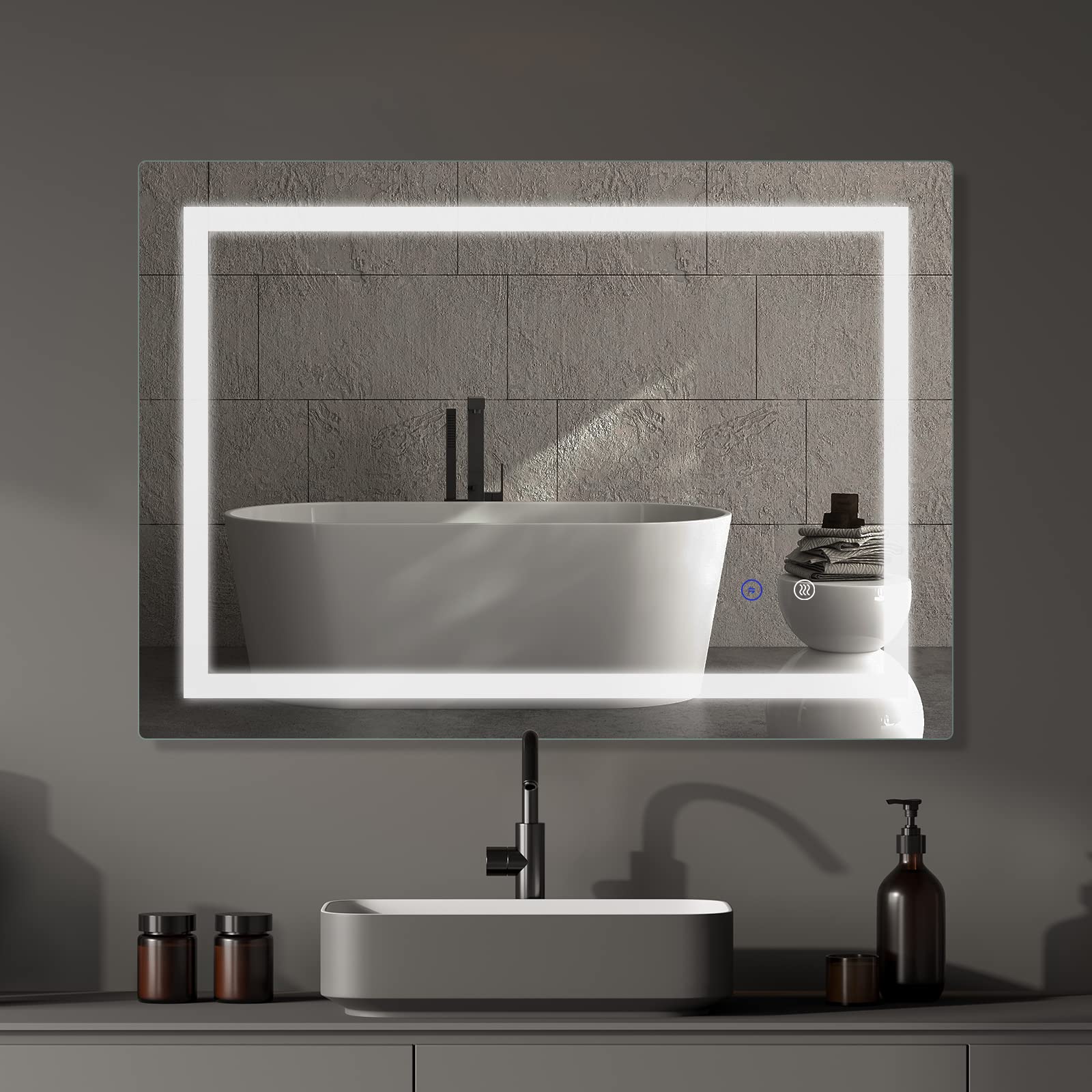 Sanitemodar LED Specchio Bagno 70x90cm