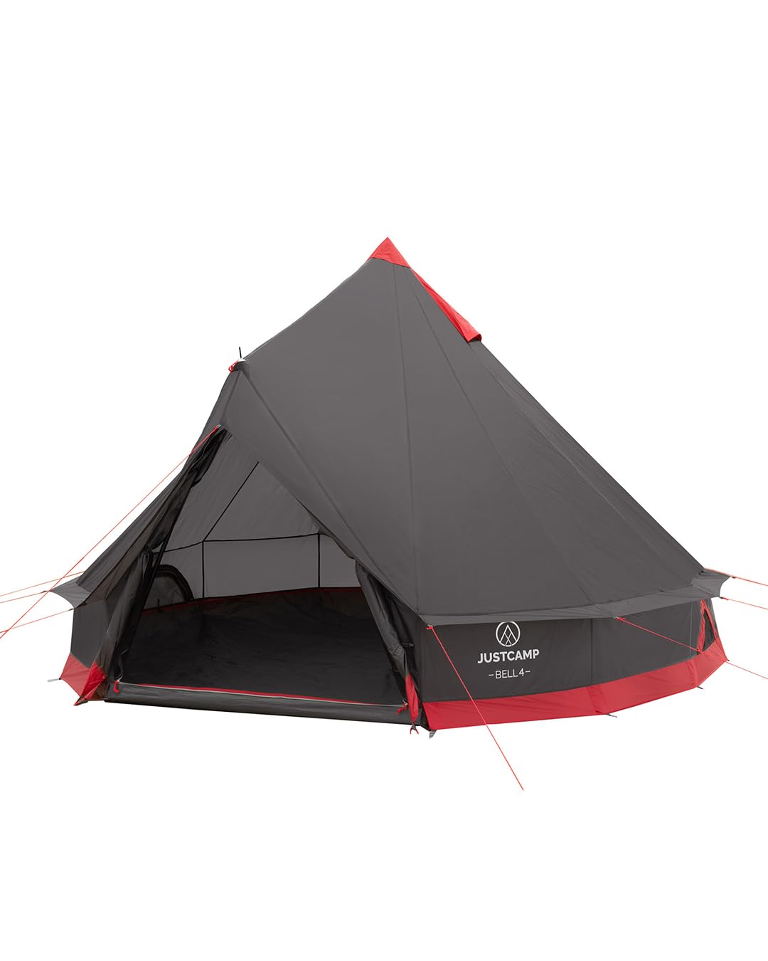 Justcamp Bell Tipi tenda per famiglia, campeggio, misure: 6, 8, 10, 12 persone