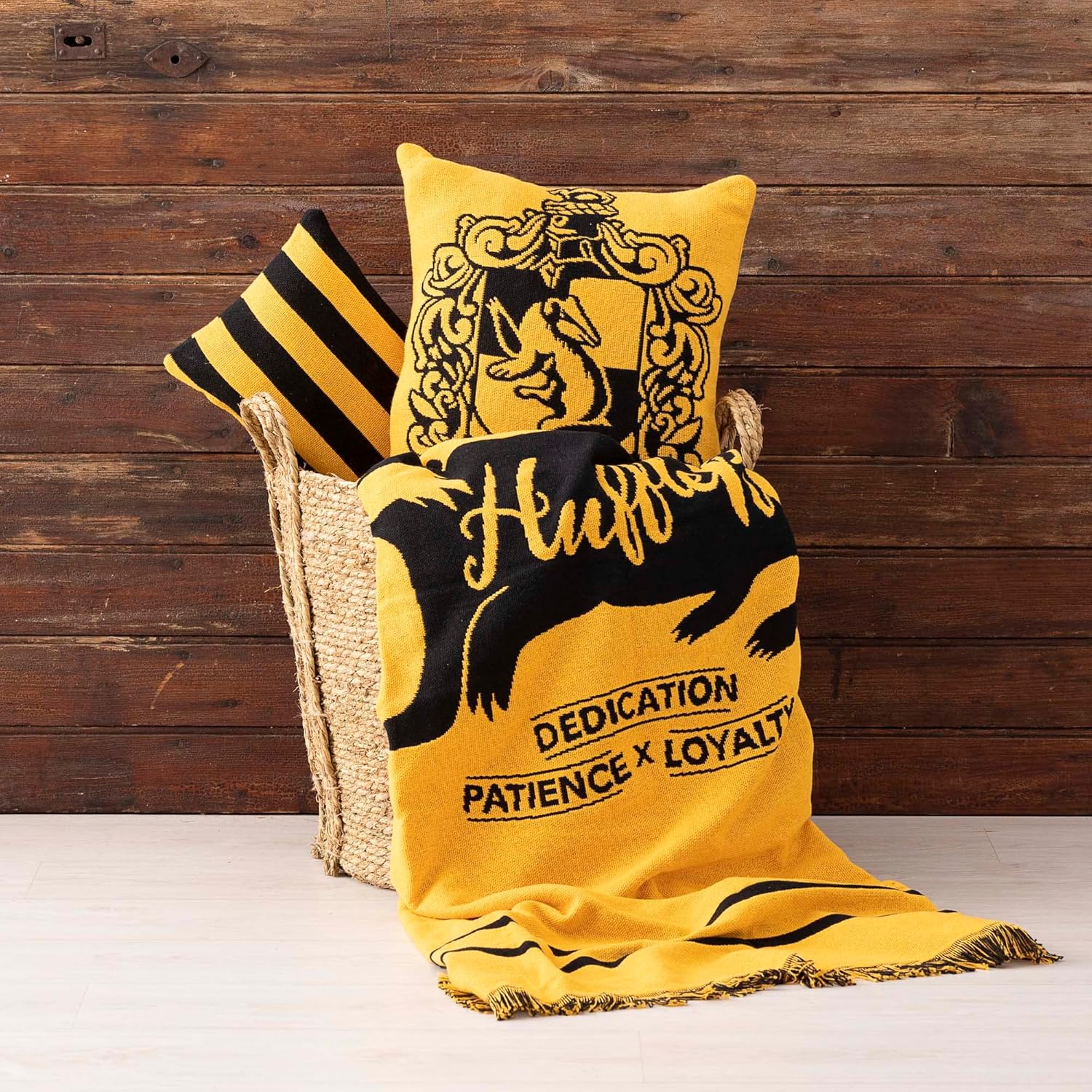 MANTA JAQUARD 180X240 HUFFLEPUFF VALUES - immagine 5