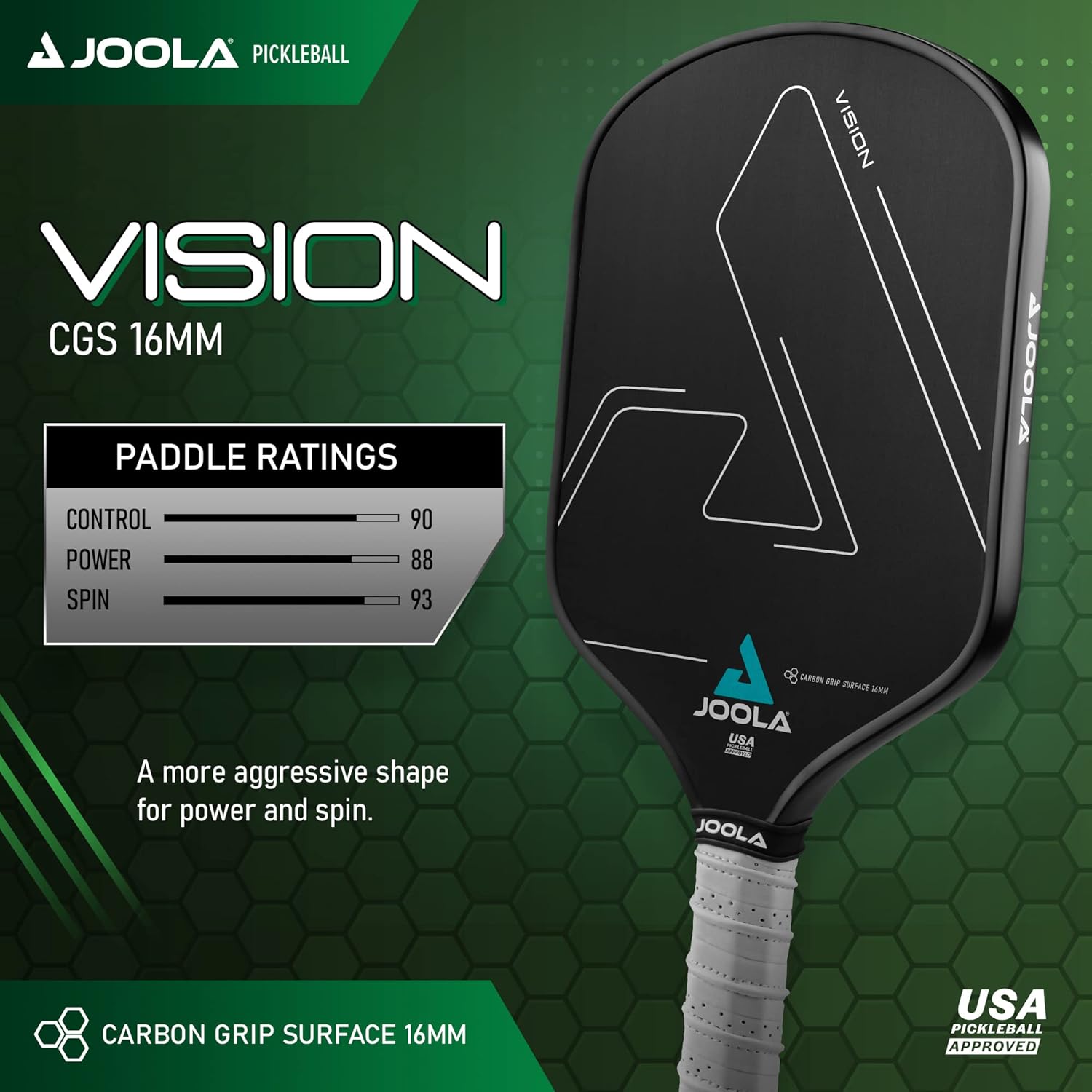 Joola Vision - Racchetta da Pickleball Carbonio - immagine 2