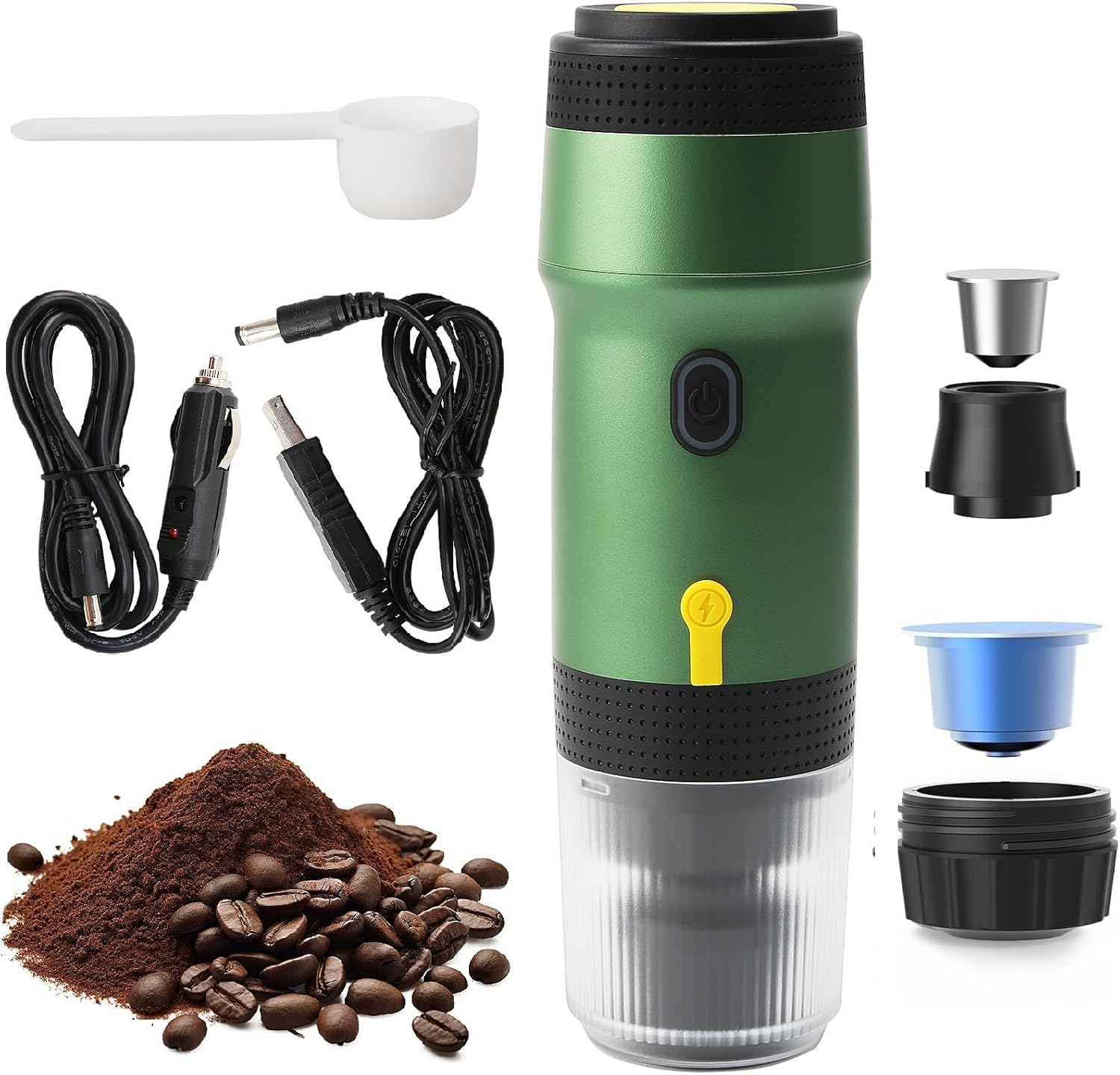 Sonhomay Mini Macchina Caffè Espresso Portatile 15 Bar - immagine 1