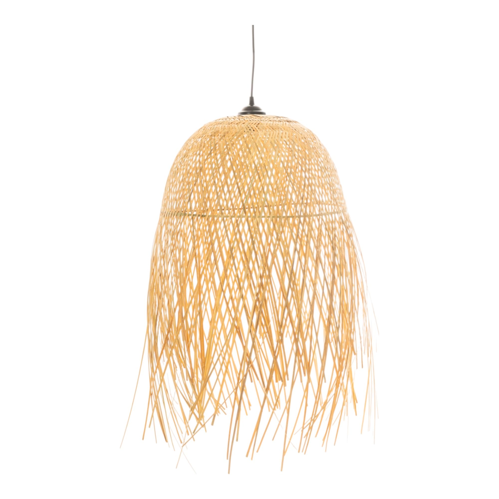 LAMPARA COLGANTE FIBRAS 220V/E27