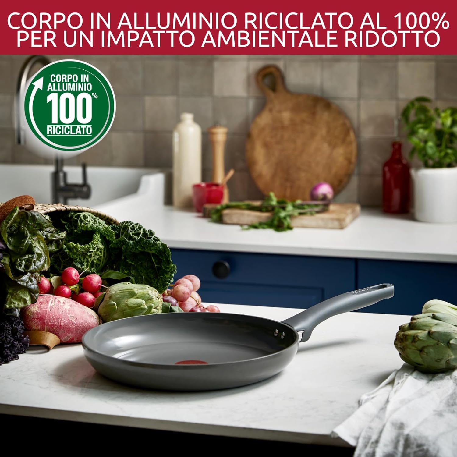 Lagostina Risorsa - Set Padelle Antiaderenti 20, 24, 28cm - immagine 4