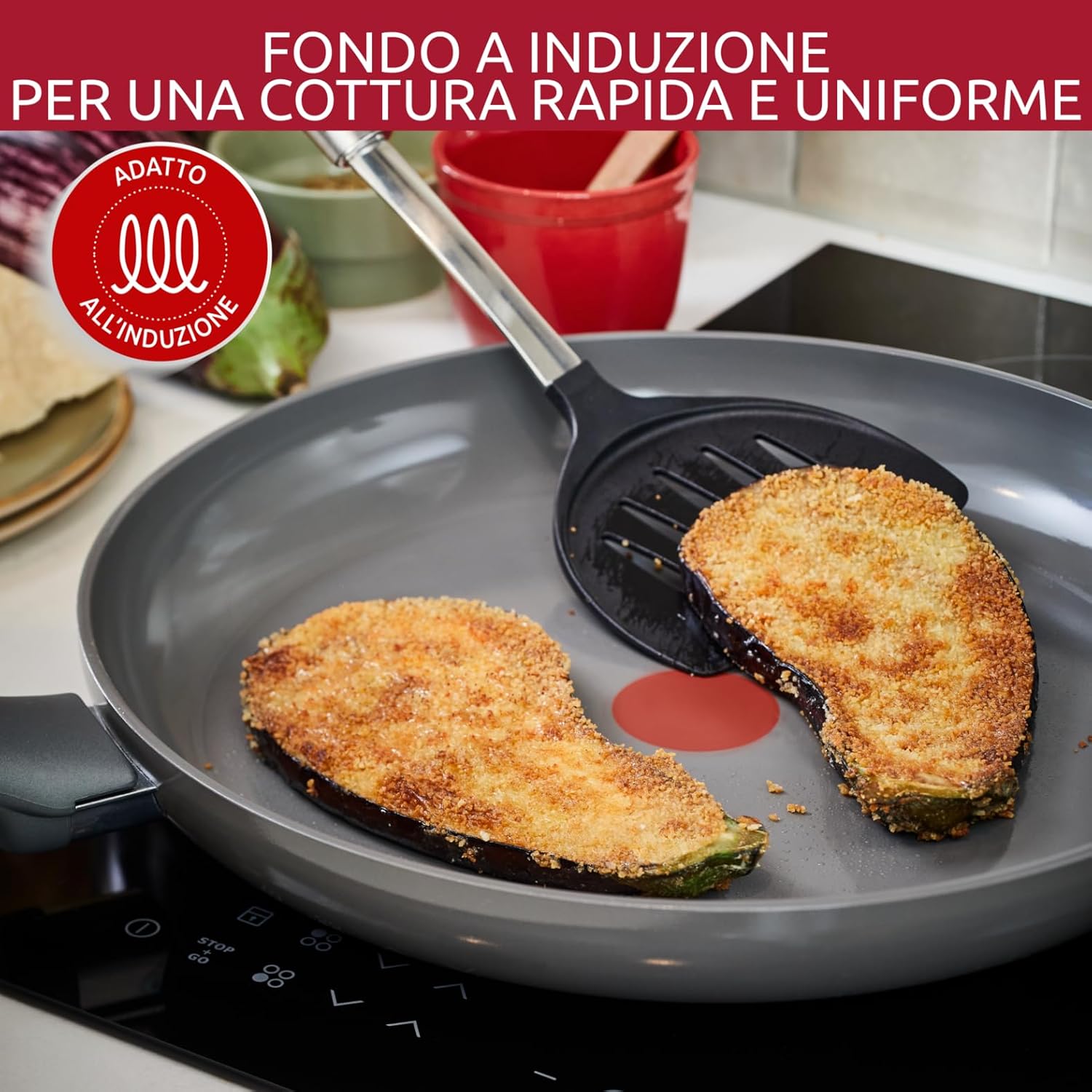 Lagostina Risorsa - Set Padelle Antiaderenti 20, 24, 28cm - immagine 5