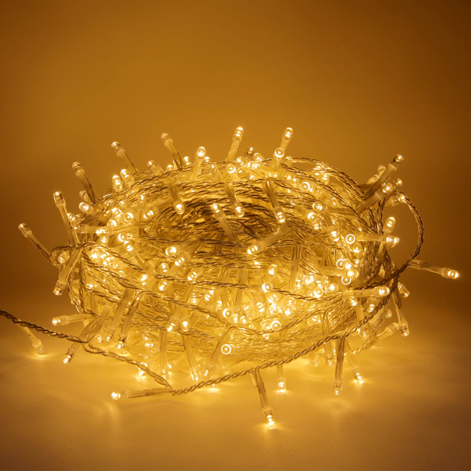 Luccika Stringa Luminosa 25 Metri 500 LED Bianco Caldo