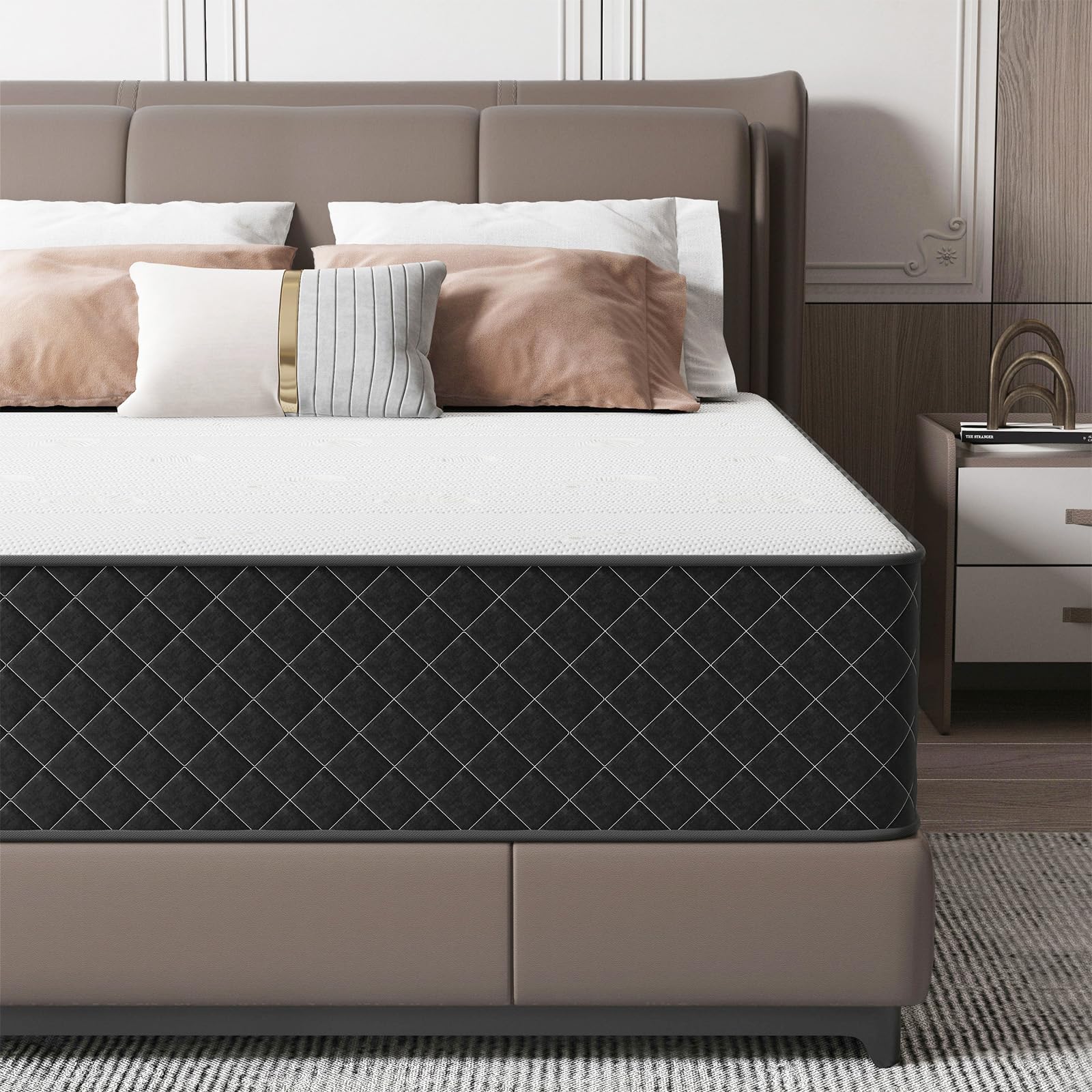 Materasso 90x200cm - Molle Insacchettate e Schiuma Fredda