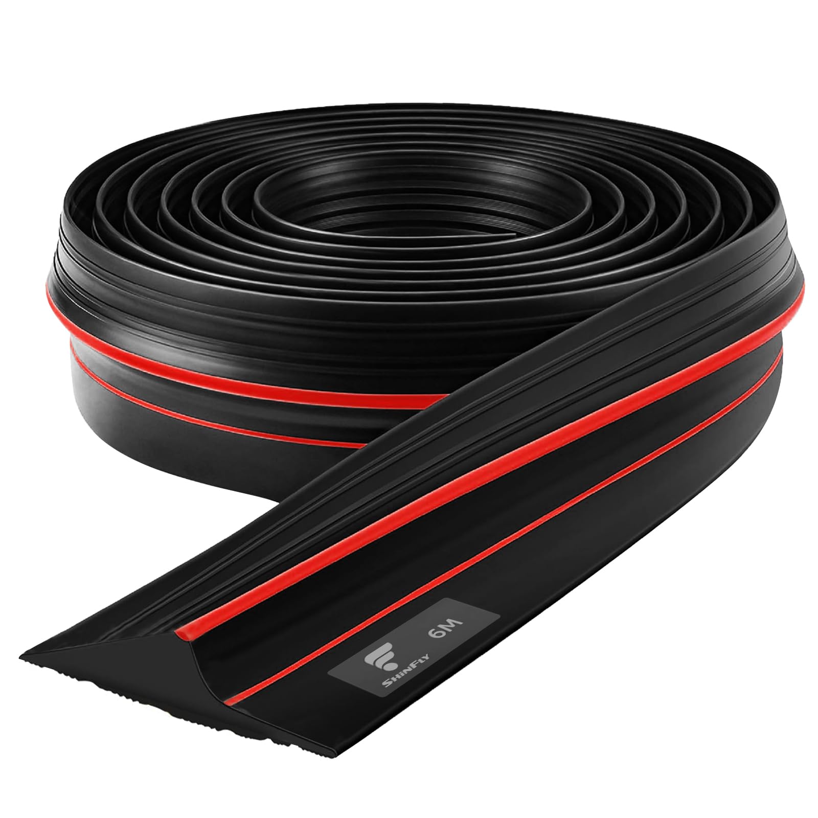 Shinfly Guarnizione Soglia Porta Garage 6m