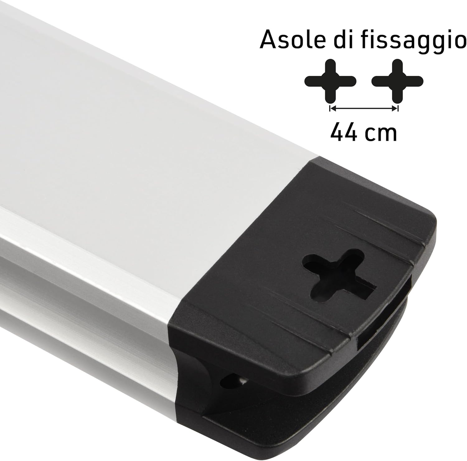 Electraline 61904 Multipresa Alu-Line 6 Posti 2M - immagine 2