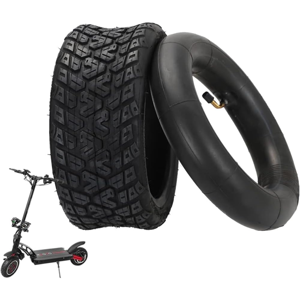 85/65-6,5 Pneumatico Camera d'aria Ruote di Ricambio per Monopattino Elettrico per Kugoo G-Booster/G-Max/G2 Pro/Ninebot Mini PRO Scooter Elettrici (1 Camera d'aria Curva+Pneumatico Esterno)