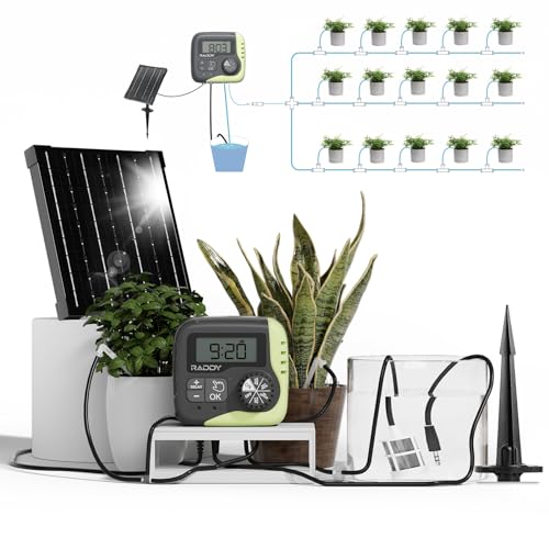 Raddy WS-1 Kit Irrigazione a Goccia Solare