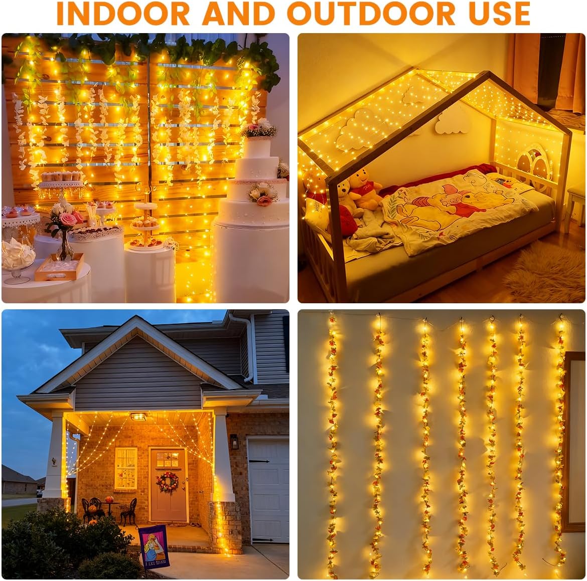 Tenda Luminosa Natale 3x3M 300 LED con Telecomando - immagine 7