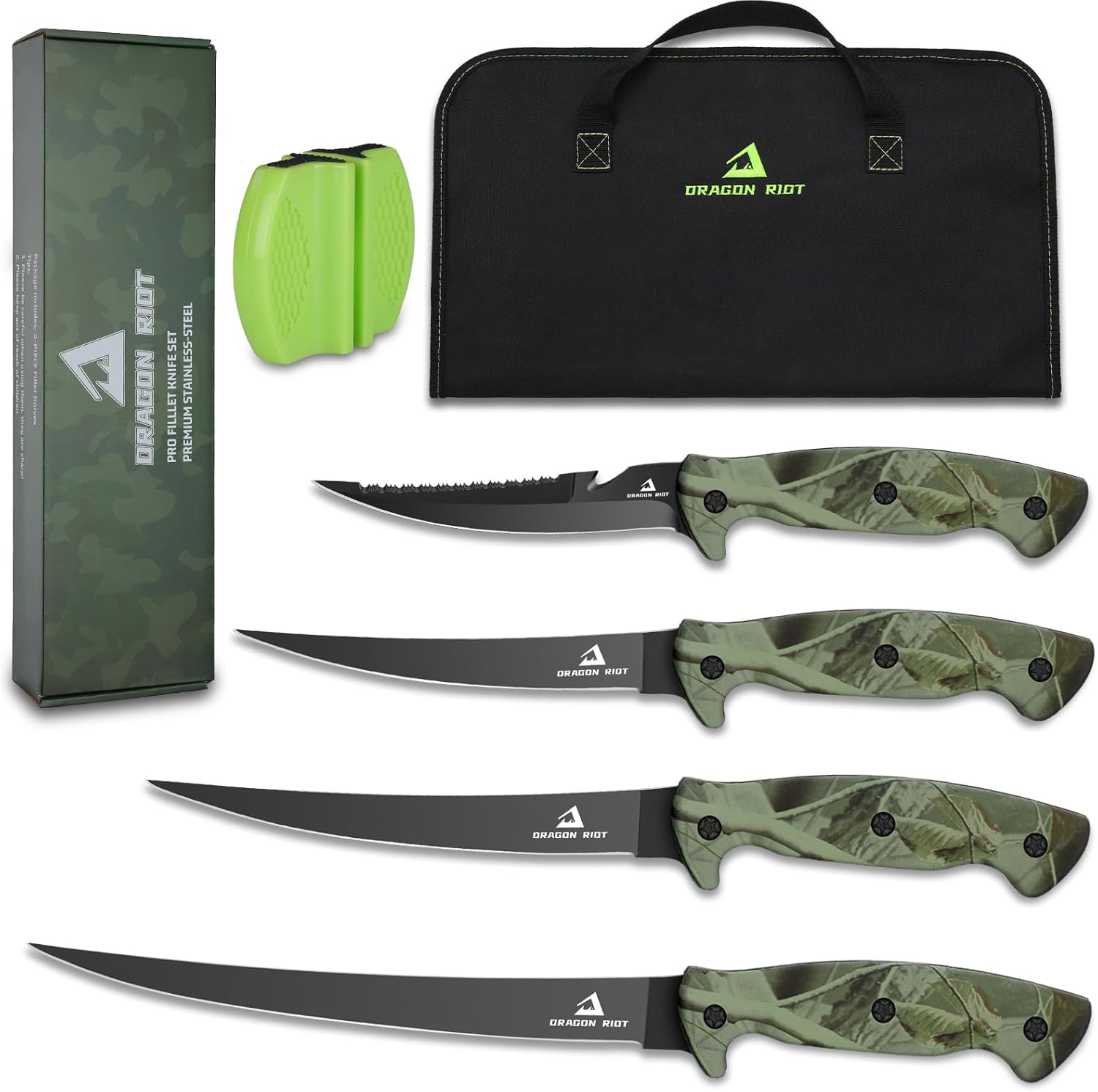 Dragon Riot Set Coltelli per Sfilettare Pesce - immagine 1