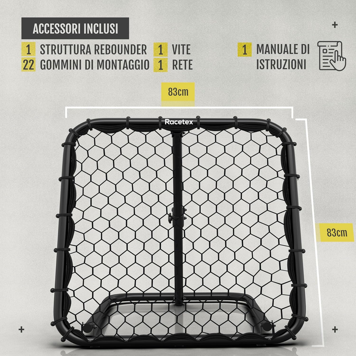 Racetex Rimbalzo per Calcio per Bambini - immagine 2