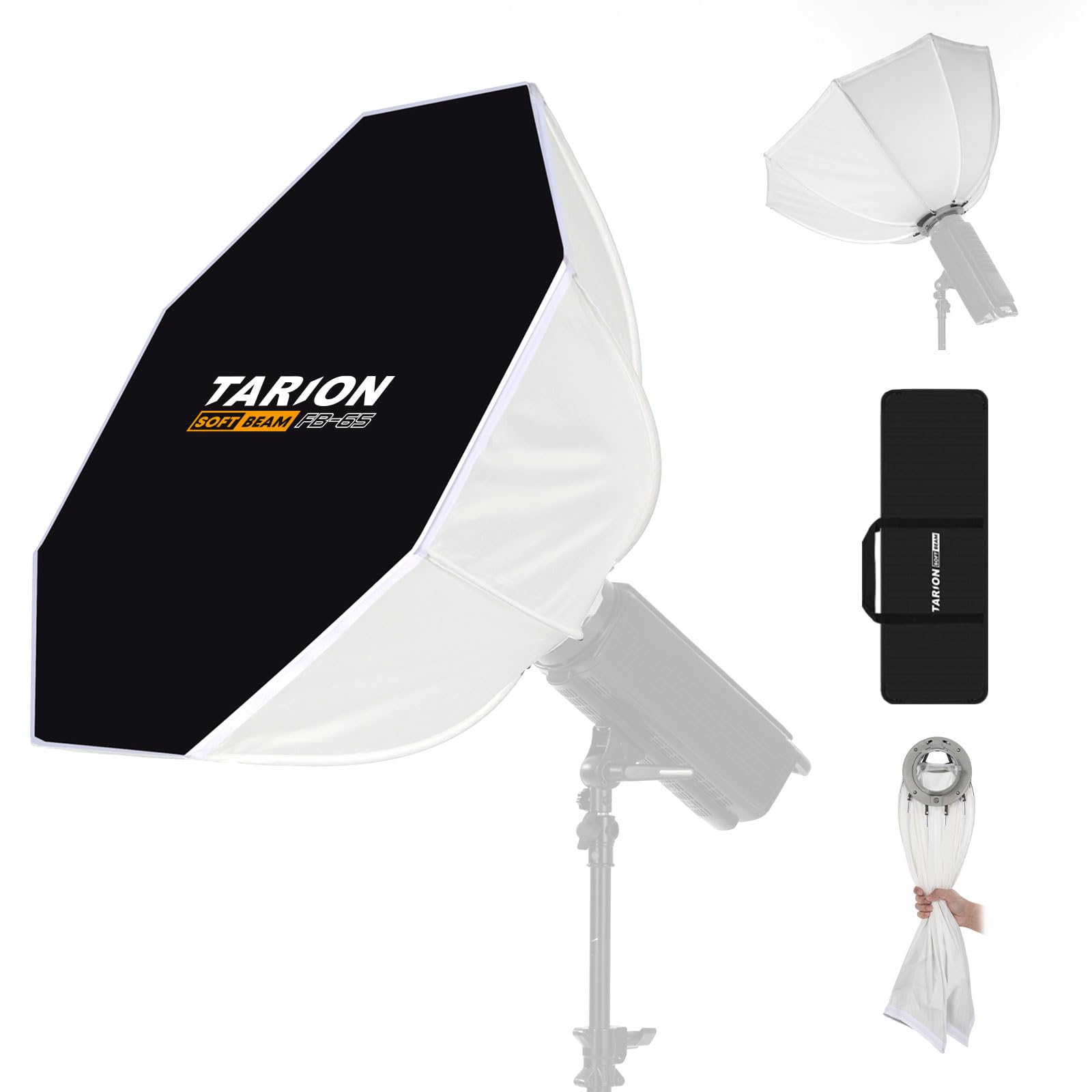 Tarion Softbox Fotografico Bowens per Studio 65cm