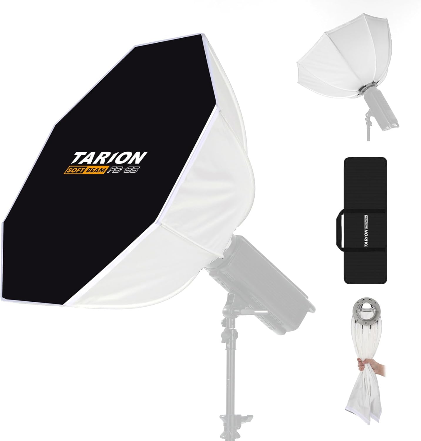 Tarion Softbox Fotografico Bowens per Studio 65cm - immagine 1