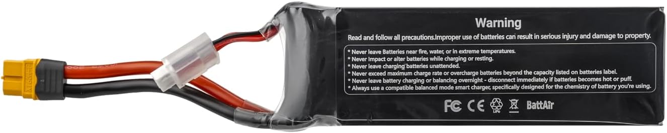 Isdt Batteria 11.1V 3S 5200mAh 80C BattAir Rc - immagine 2