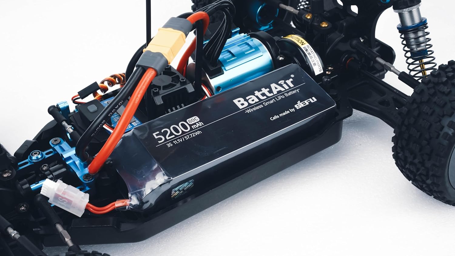 Isdt Batteria 11.1V 3S 5200mAh 80C BattAir Rc - immagine 5