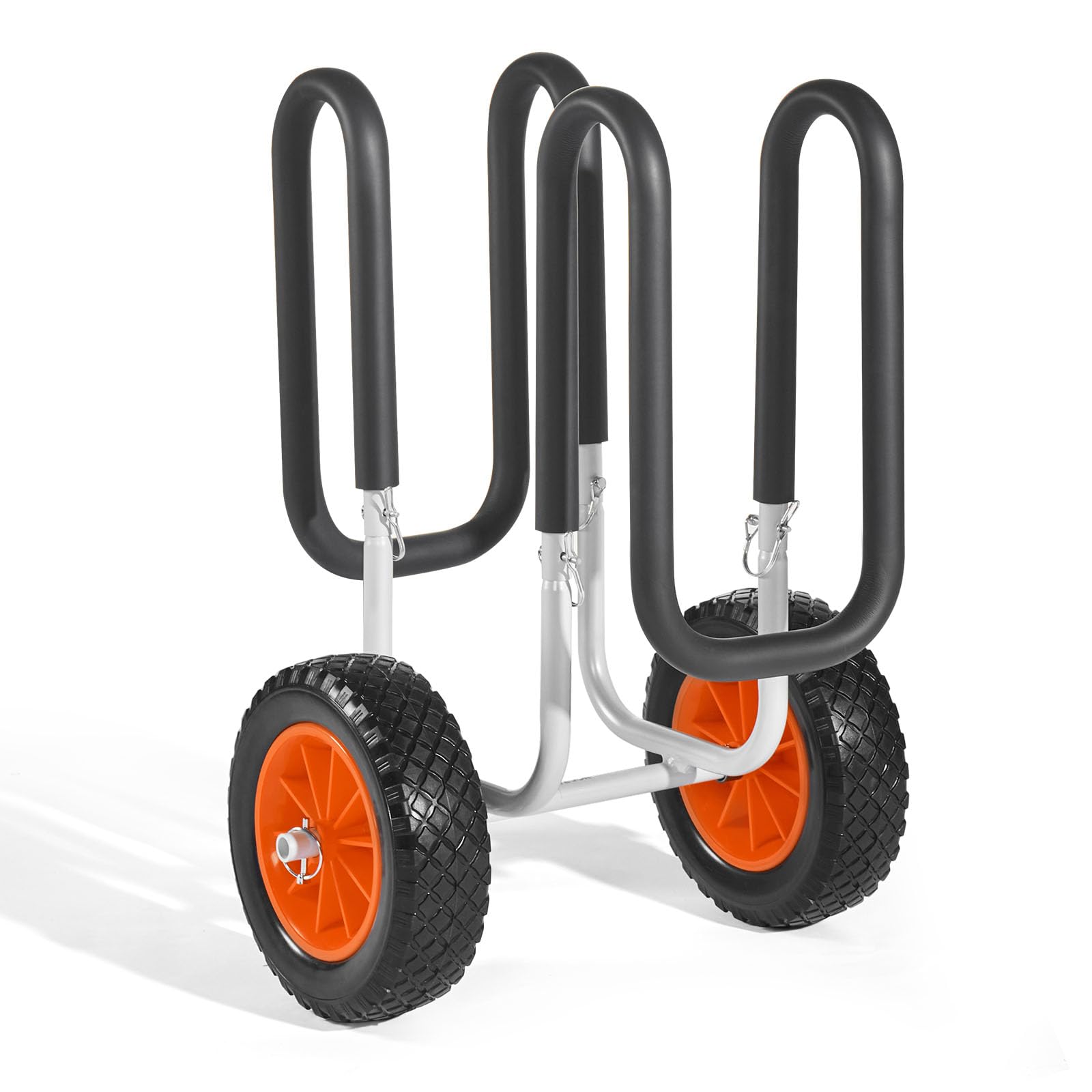 VEVOR Carrello per Kayak 68kg con Pneumatici 25,4cm