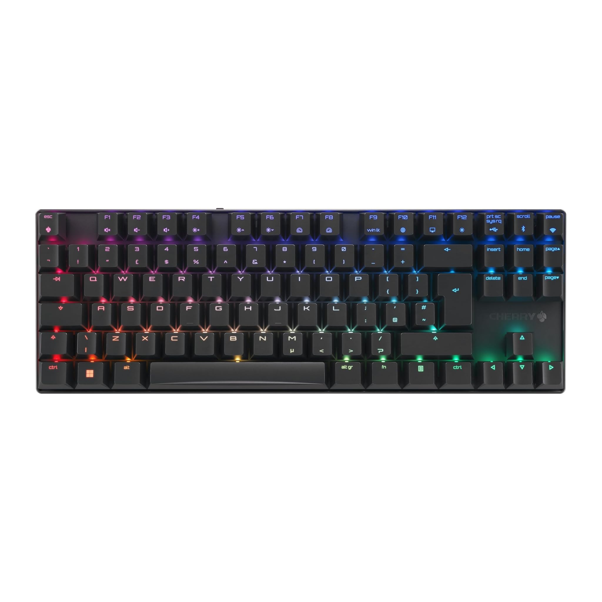 Cherry MX 8.2 TKL Wireless - Tastiera Gaming MX2A RED, Nero
