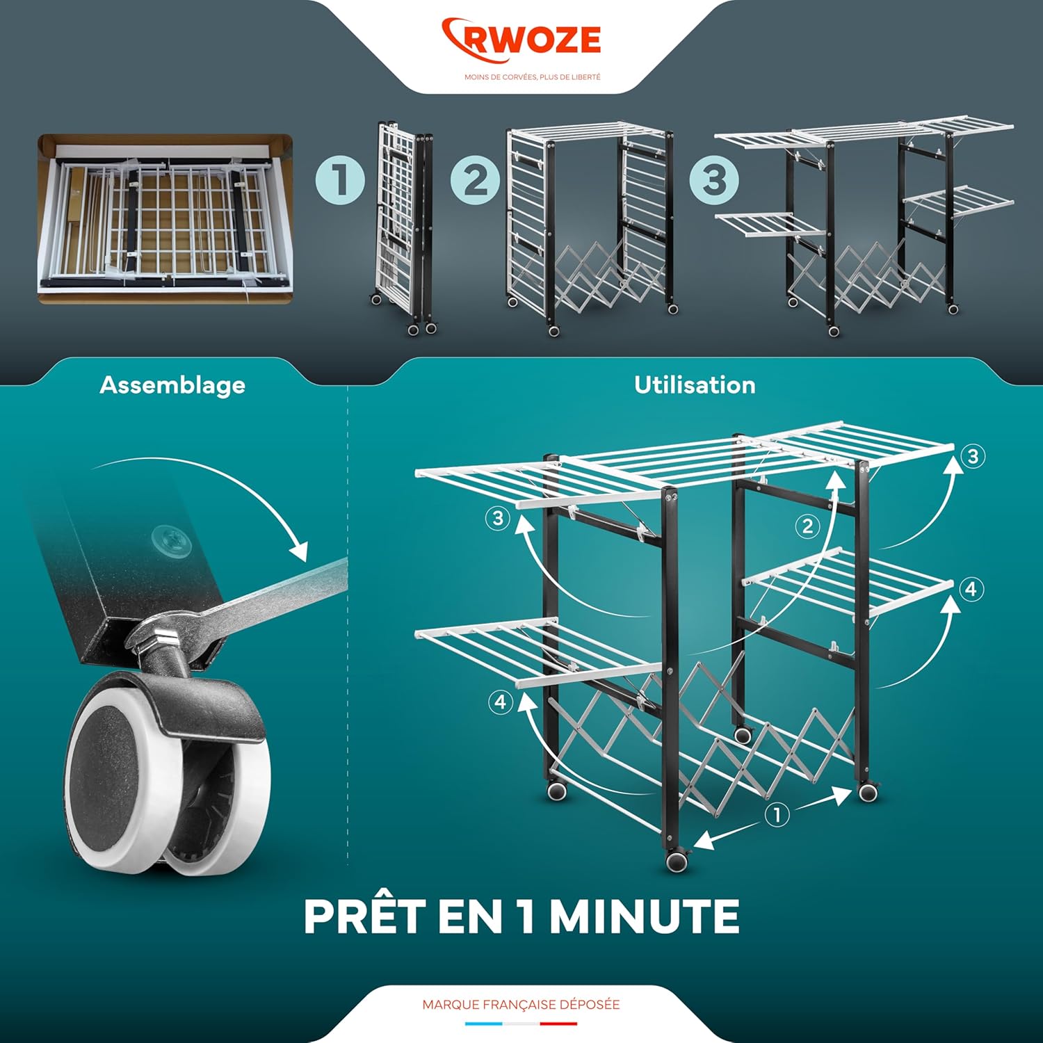 Stendibiancheria in Acciaio Inossidabile - immagine 5