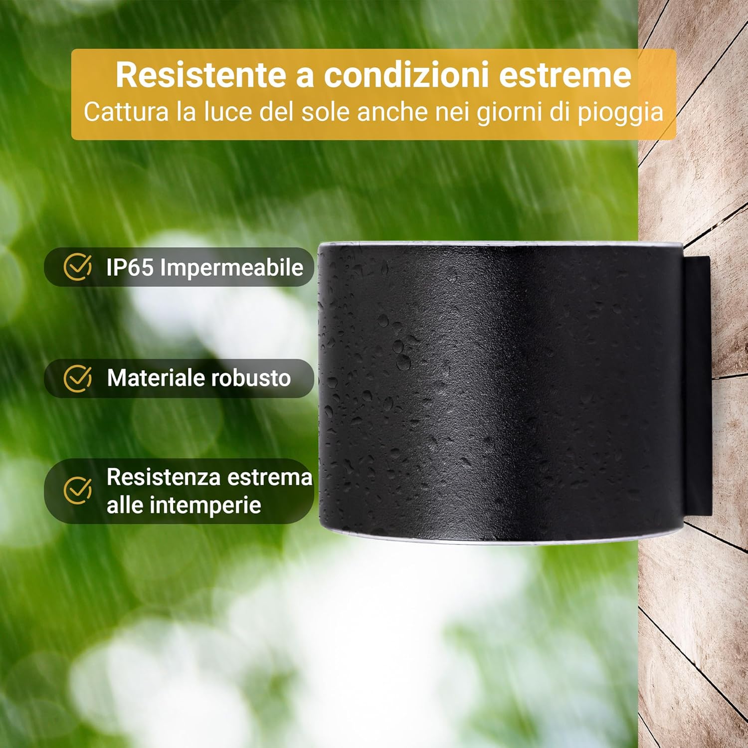 Proxinova Applique Solare da Esterno LED, 2 Unità - immagine 5