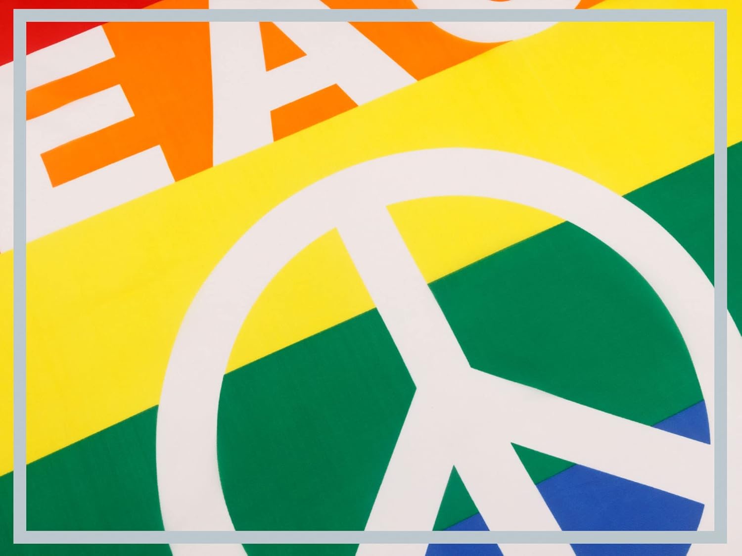 Pheno Flags - Bandiera della Pace 90 x 150 cm - immagine 3