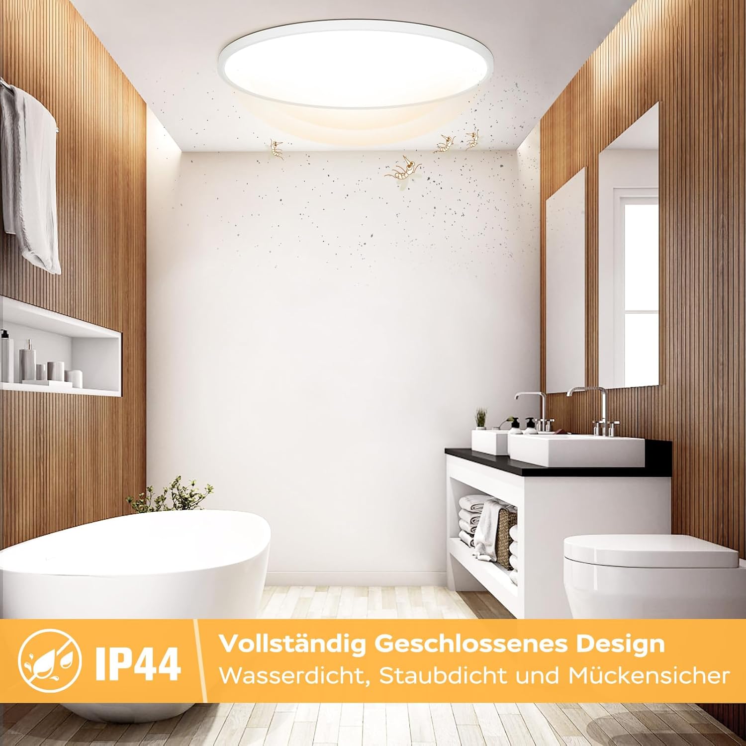 OUILA Plafoniera LED Soffitto - immagine 5