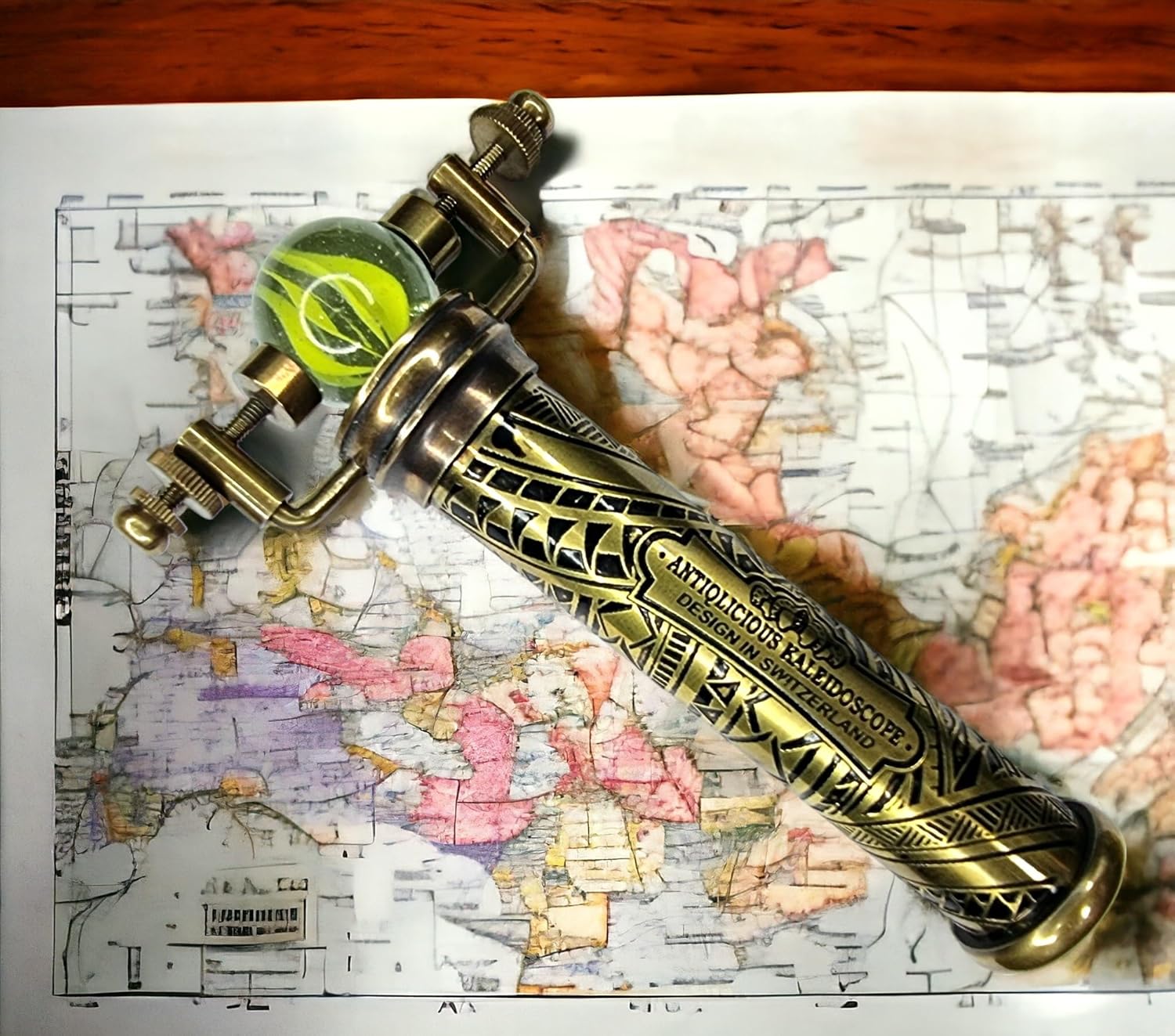 antiqlicious Caleidoscopio Vintage Fatto a Mano - immagine 3