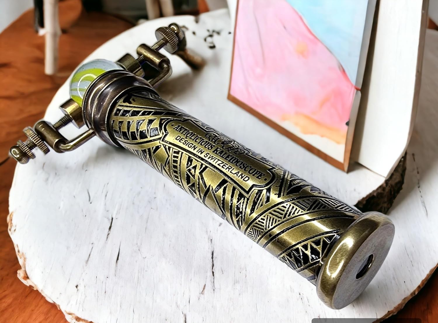 antiqlicious Caleidoscopio Vintage Fatto a Mano - immagine 4