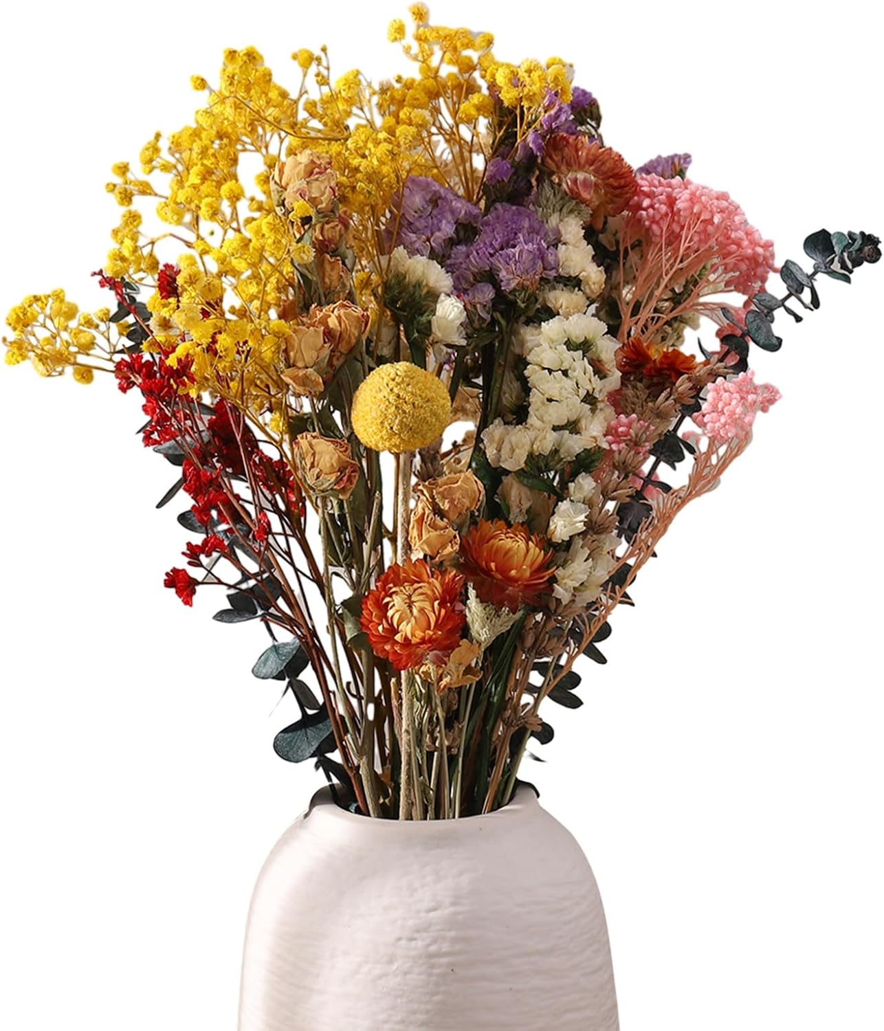 Halinuia 30 Pezzi Fiori Secchi Decorativi - immagine 1