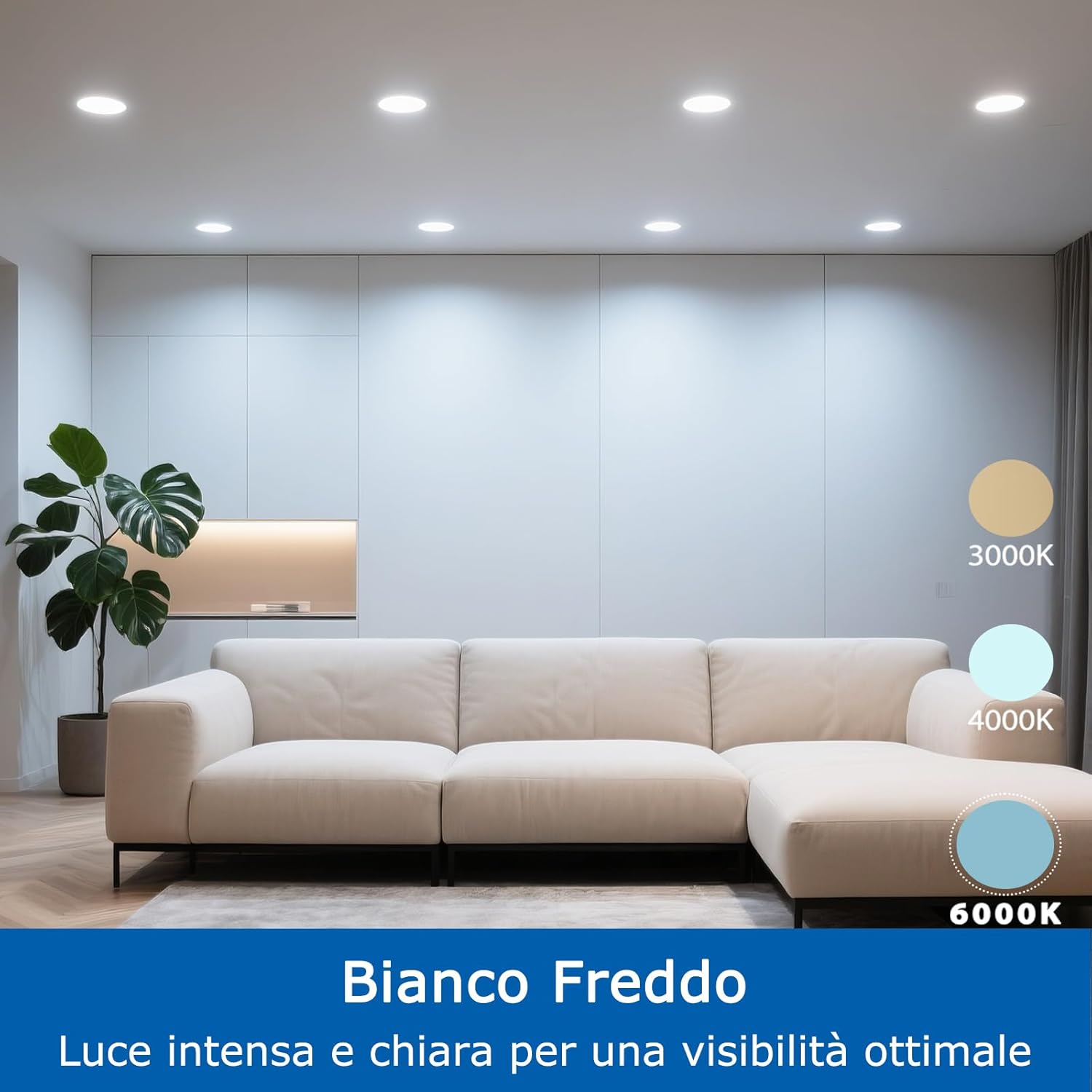 Zizzler 20 Faretti LED Incasso 5W IP44 Ultra Slim - immagine 3