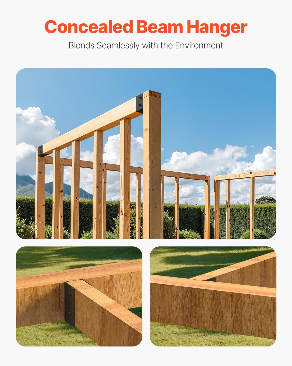 Vevor Staffa per Travetti Scomparsa 24 Pezzi - immagine 6