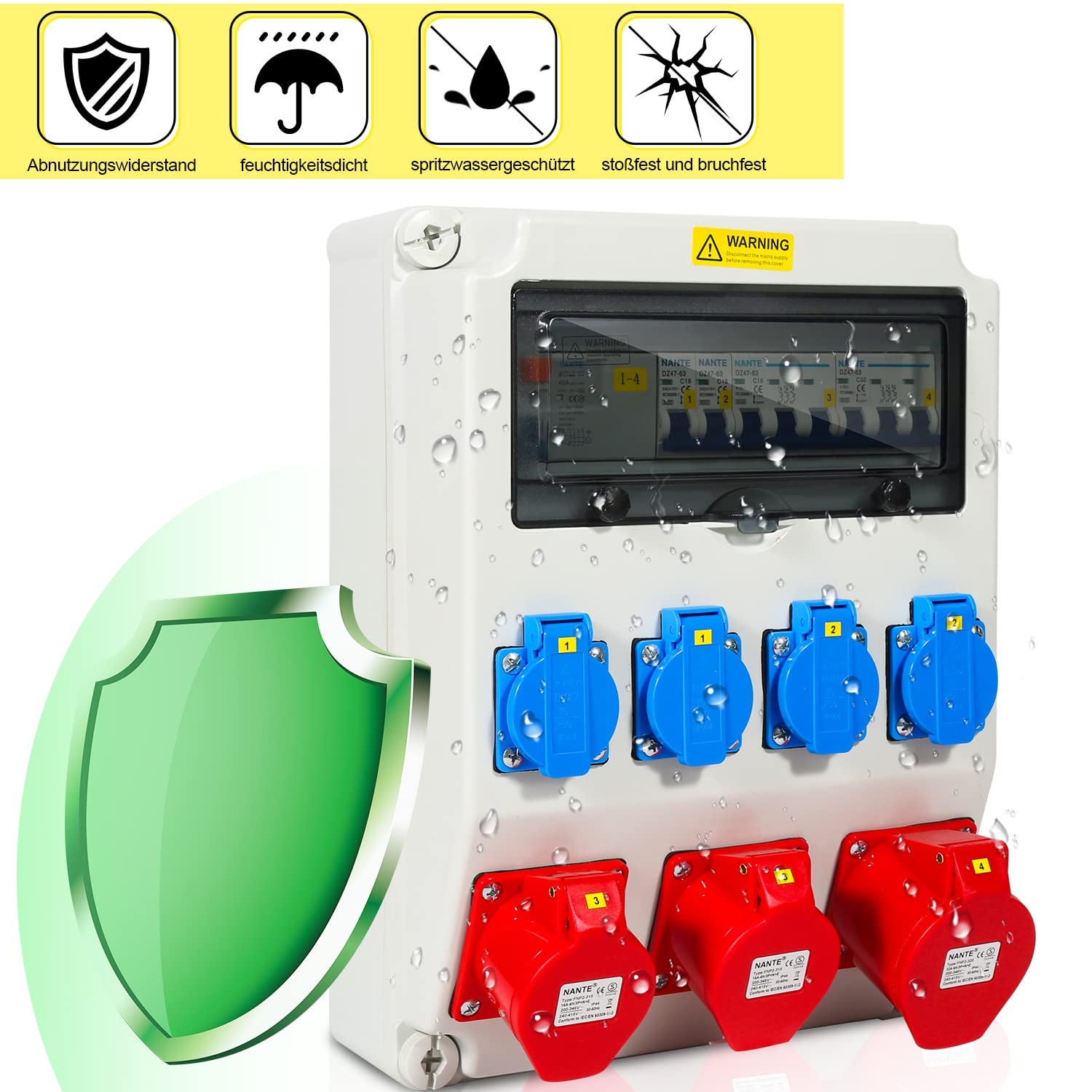 Distributore di Corrente da Cantiere IP44 - immagine 4