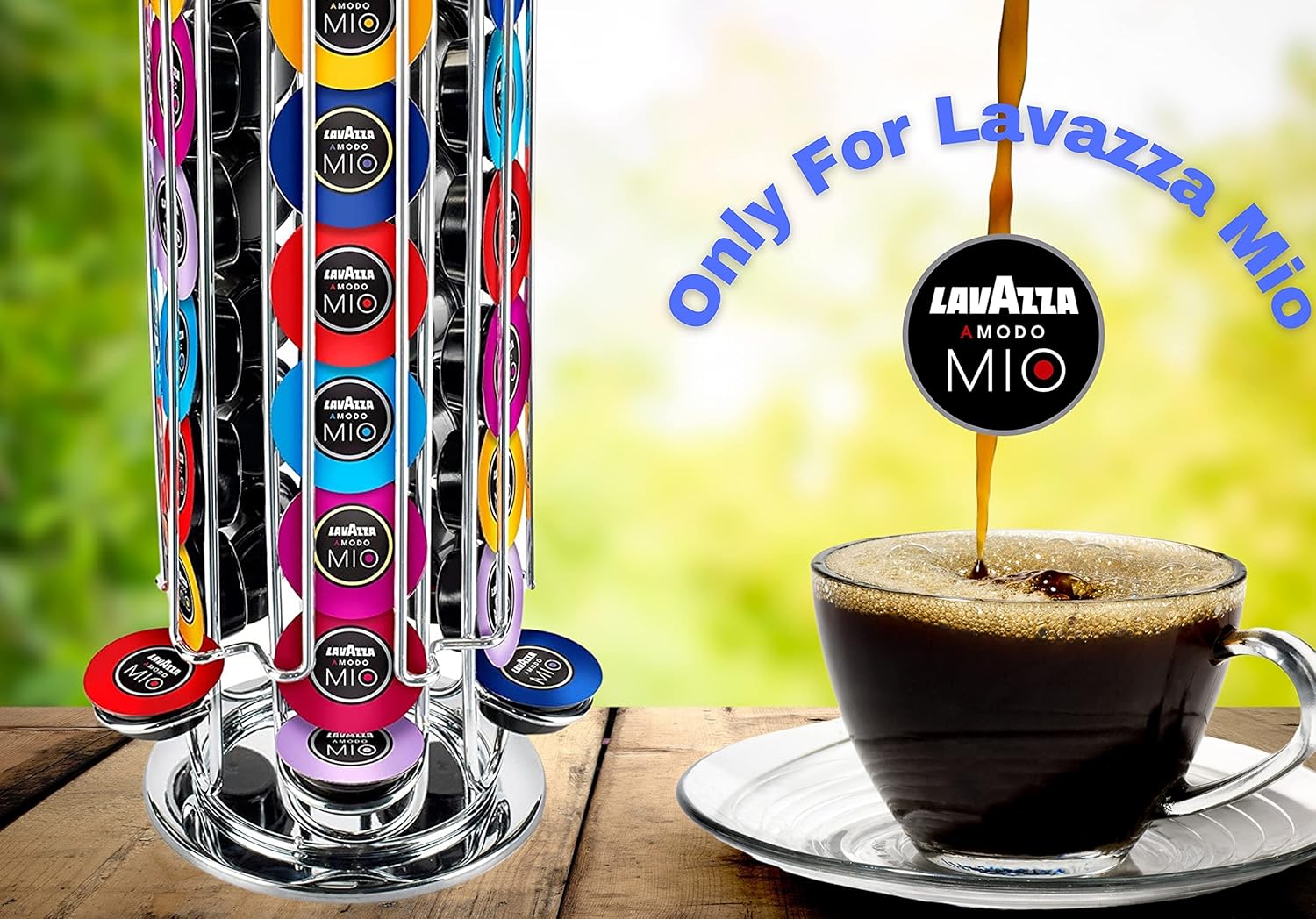 Exzact Portacapsule Caffè Rotante (max 28 pezzi) - immagine 7