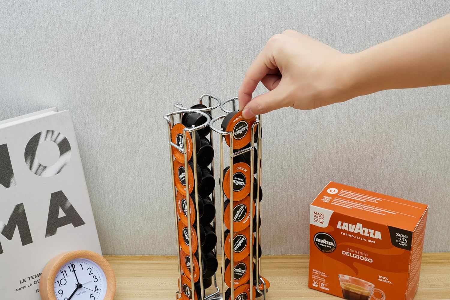 Exzact Portacapsule Caffè Rotante (max 28 pezzi) - immagine 9