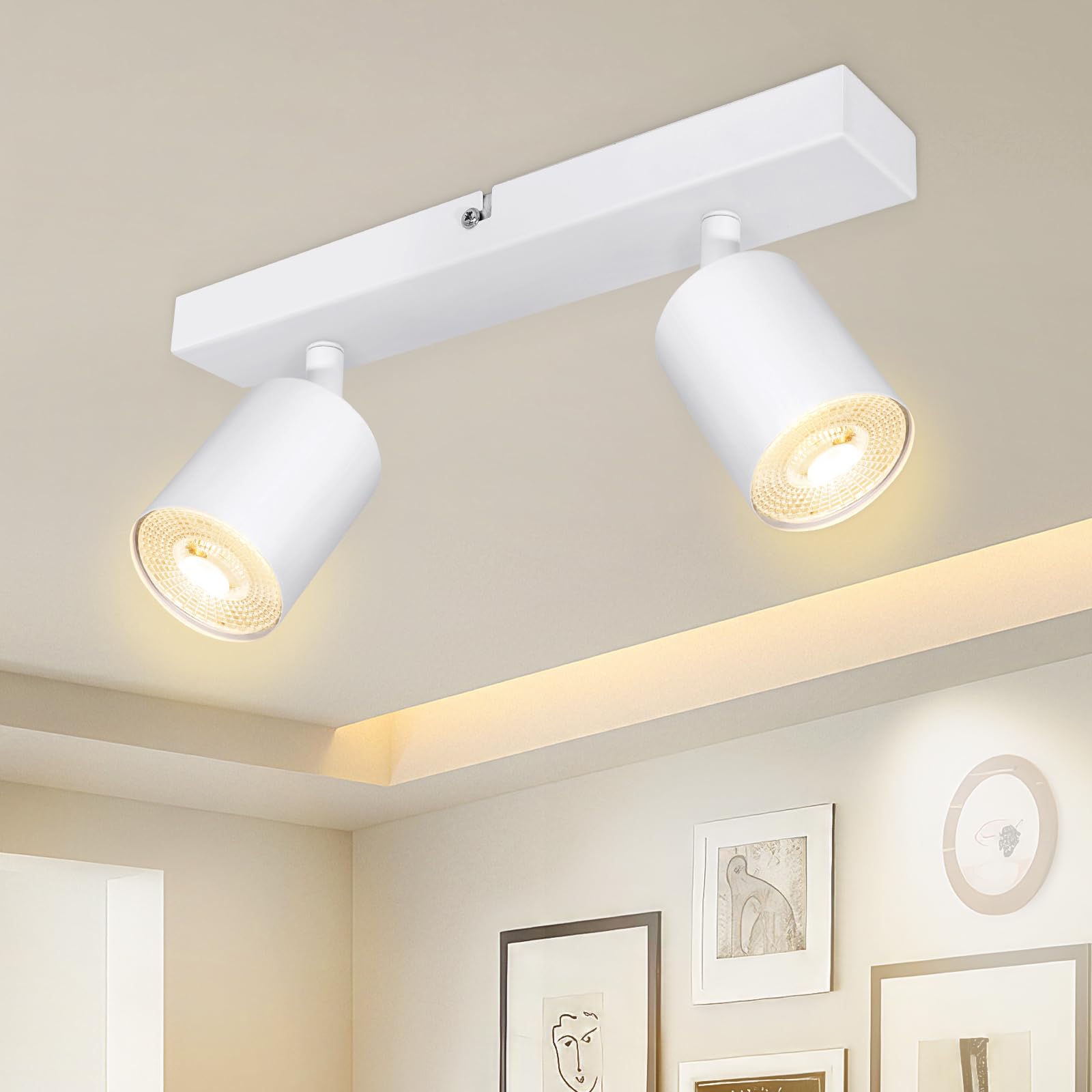 Dehobo Faretti da Soffitto LED Orientabili GU10