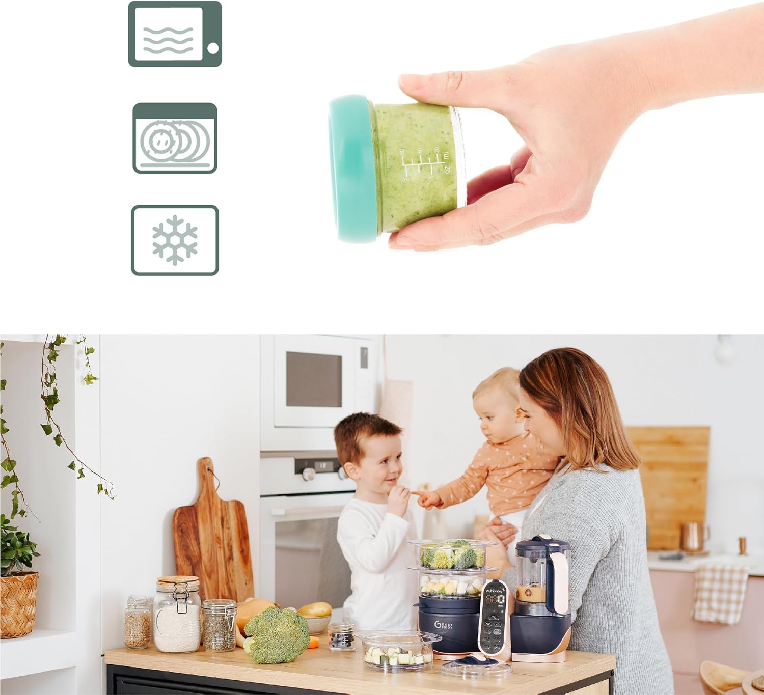 Babymoov Babybols Multiset in Vetro - immagine 4