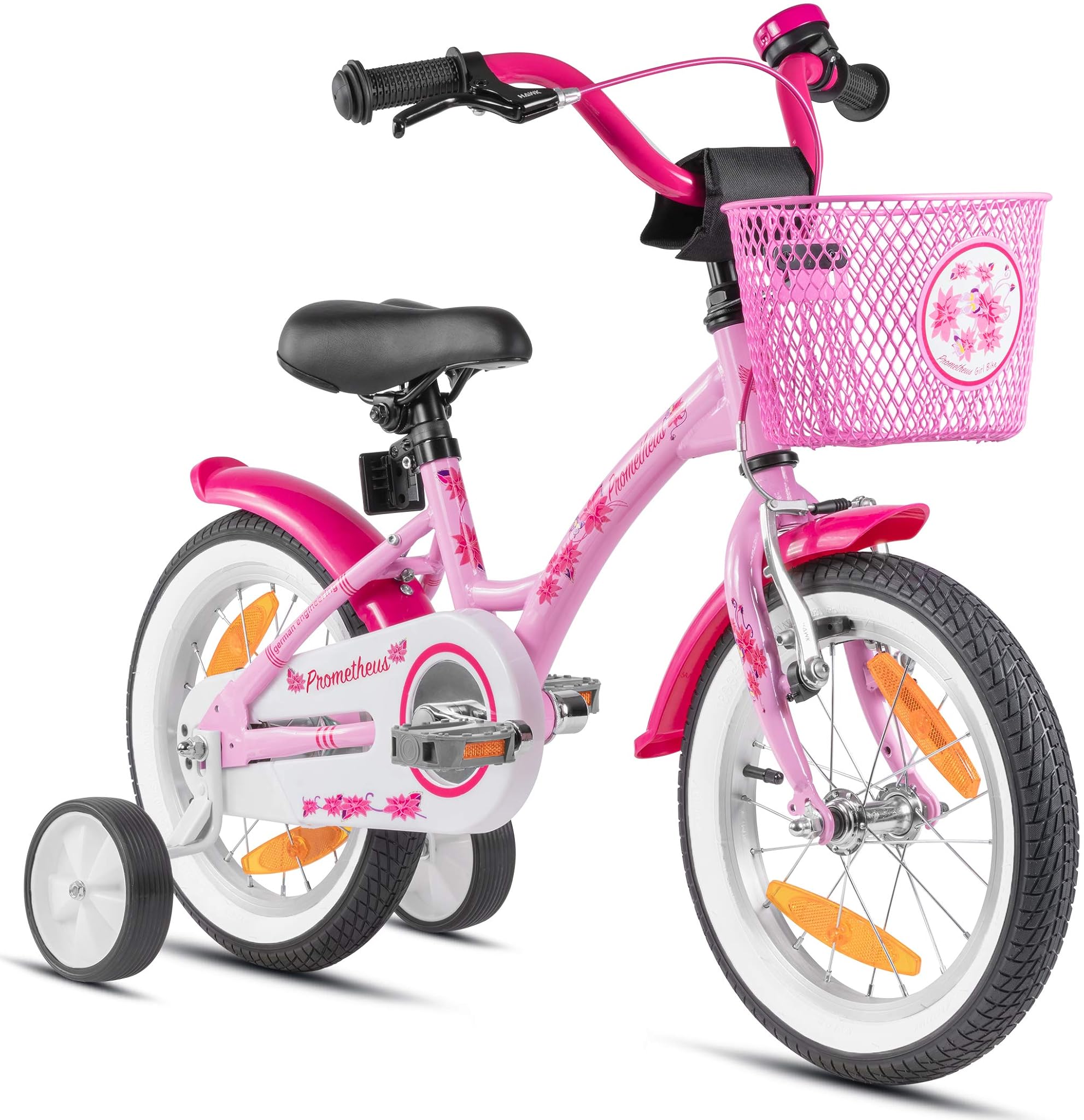 Prometheus Bicycles Bici Bambina 14 Pollici, Rosa