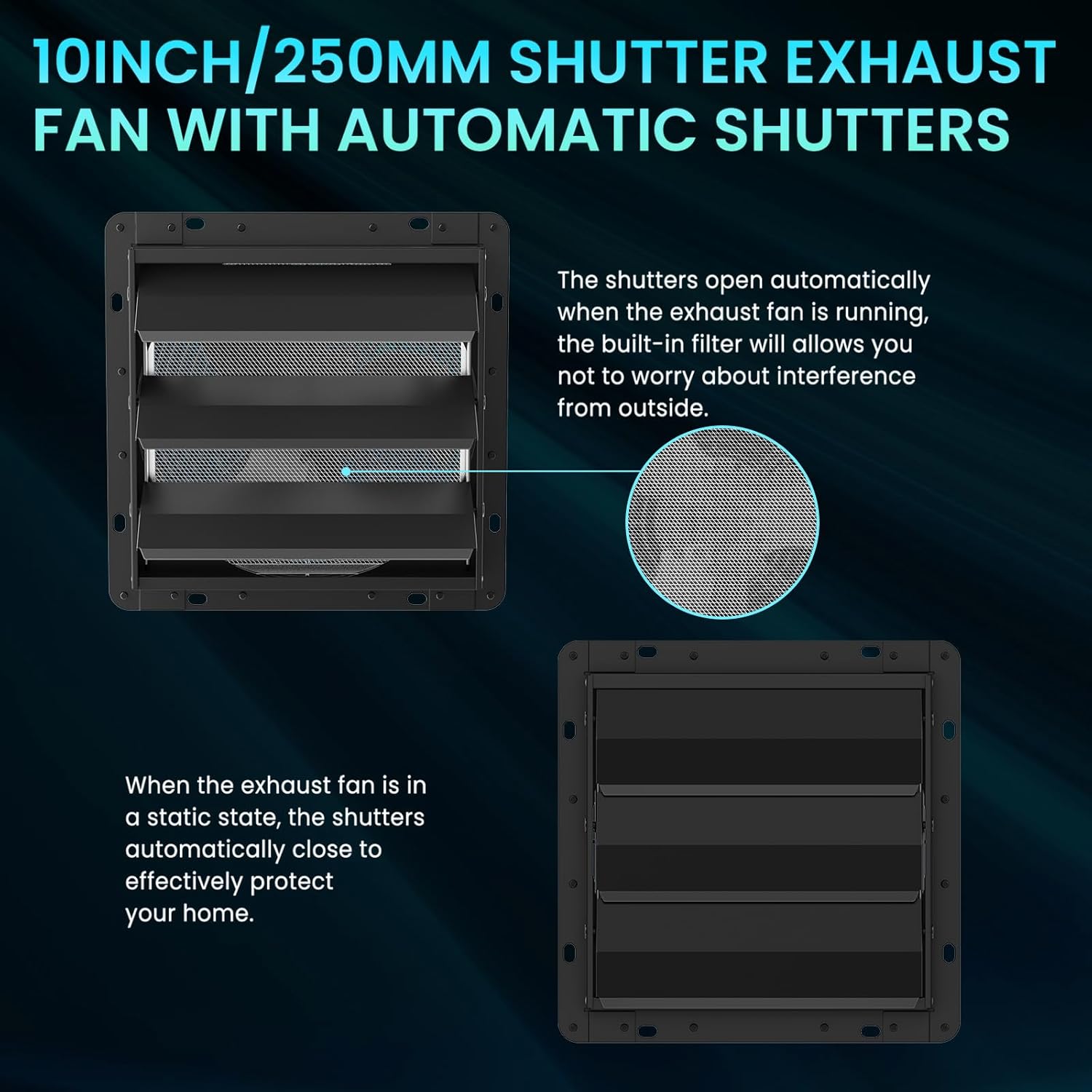 Hg Power Ventola Aspirazione Industriale 250mm - immagine 7