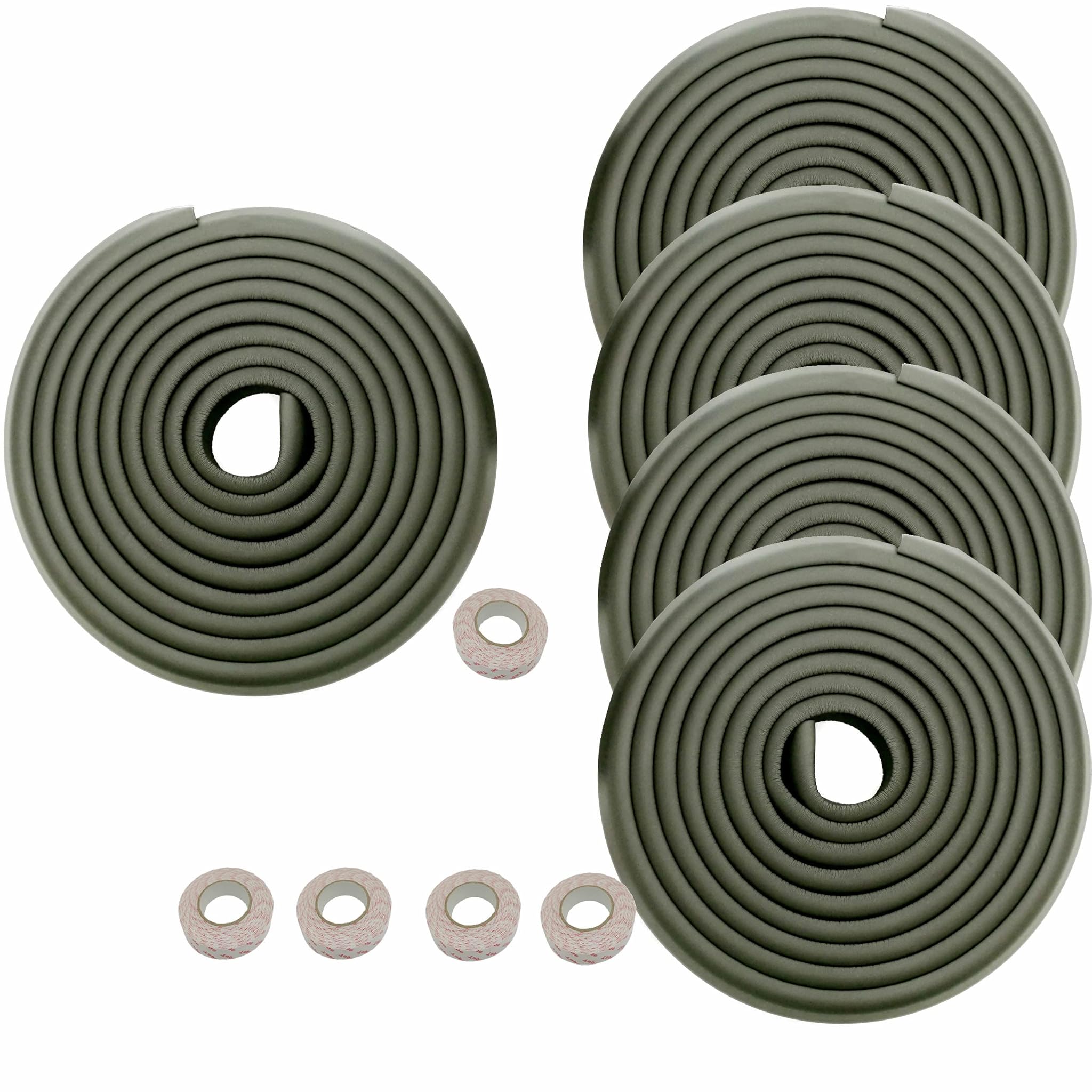 Himry 25M Protezione Bordi L-Forma in Schiuma Nera