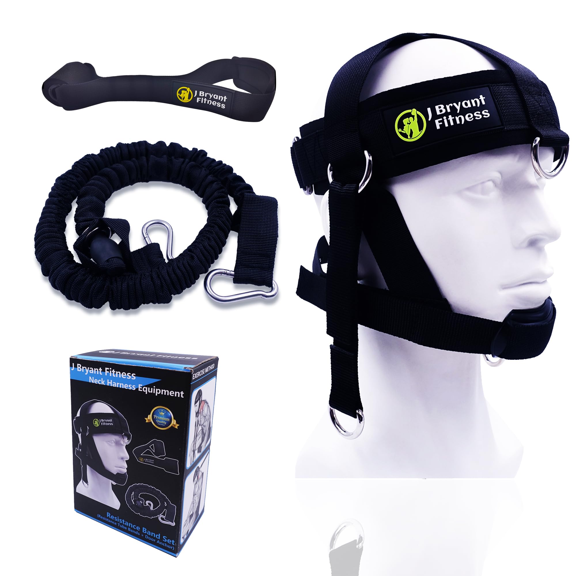 J Bryant Imbracatura Regolabile per Collo Sollevamento Pesi