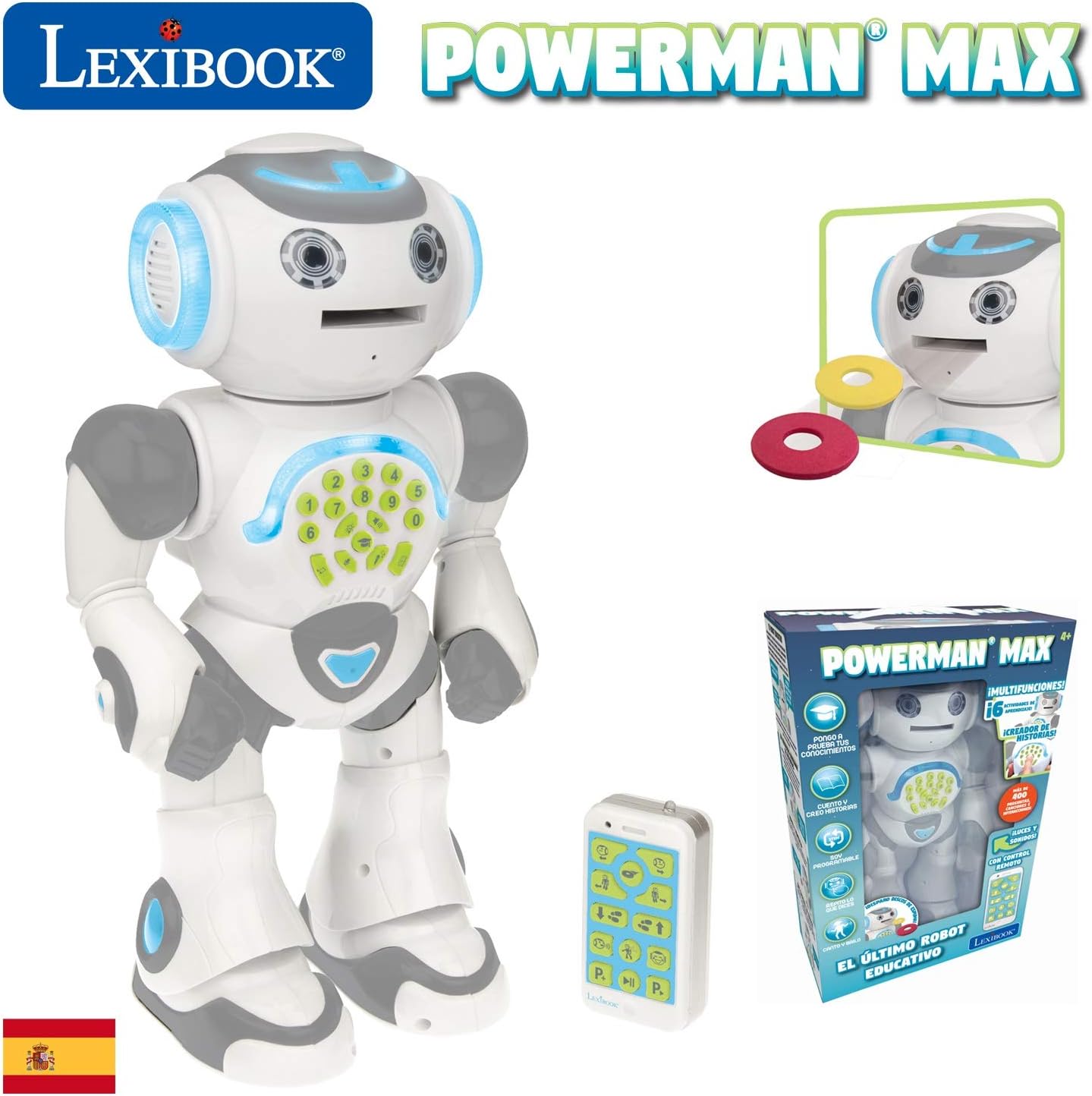 Lexibook Powerman MAX - Robot Giocattolo Parlante - immagine 4