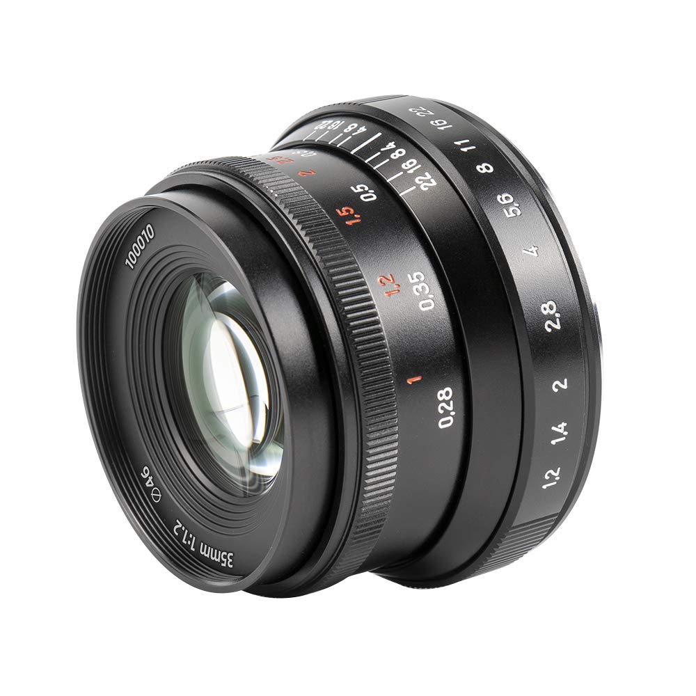 7artisans 35mm f1.2 Mark II APS-C Obiettivo a Focale Fissa
